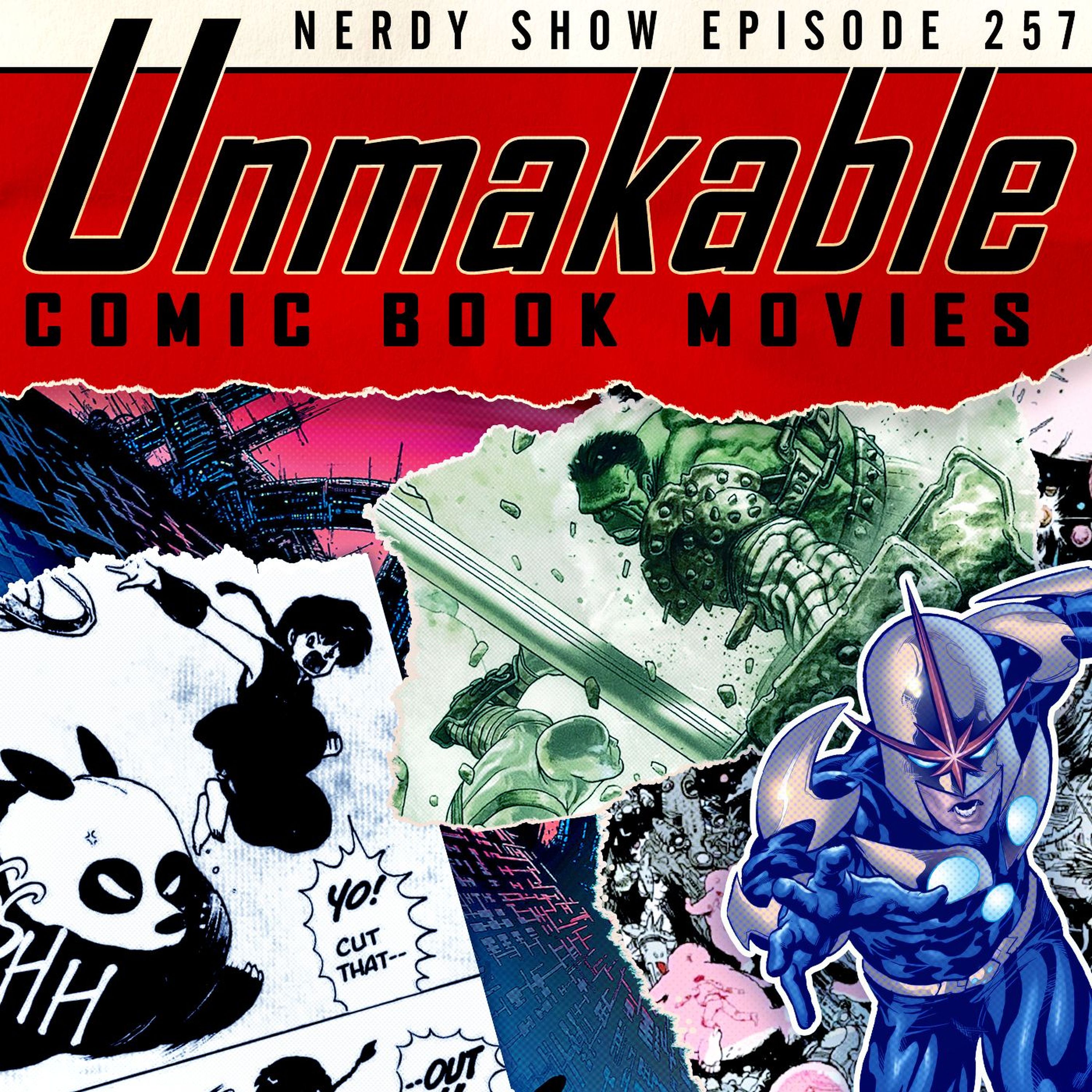 Episode 257 :: Microsode: Unmakable Comic Book Movies episode artwork