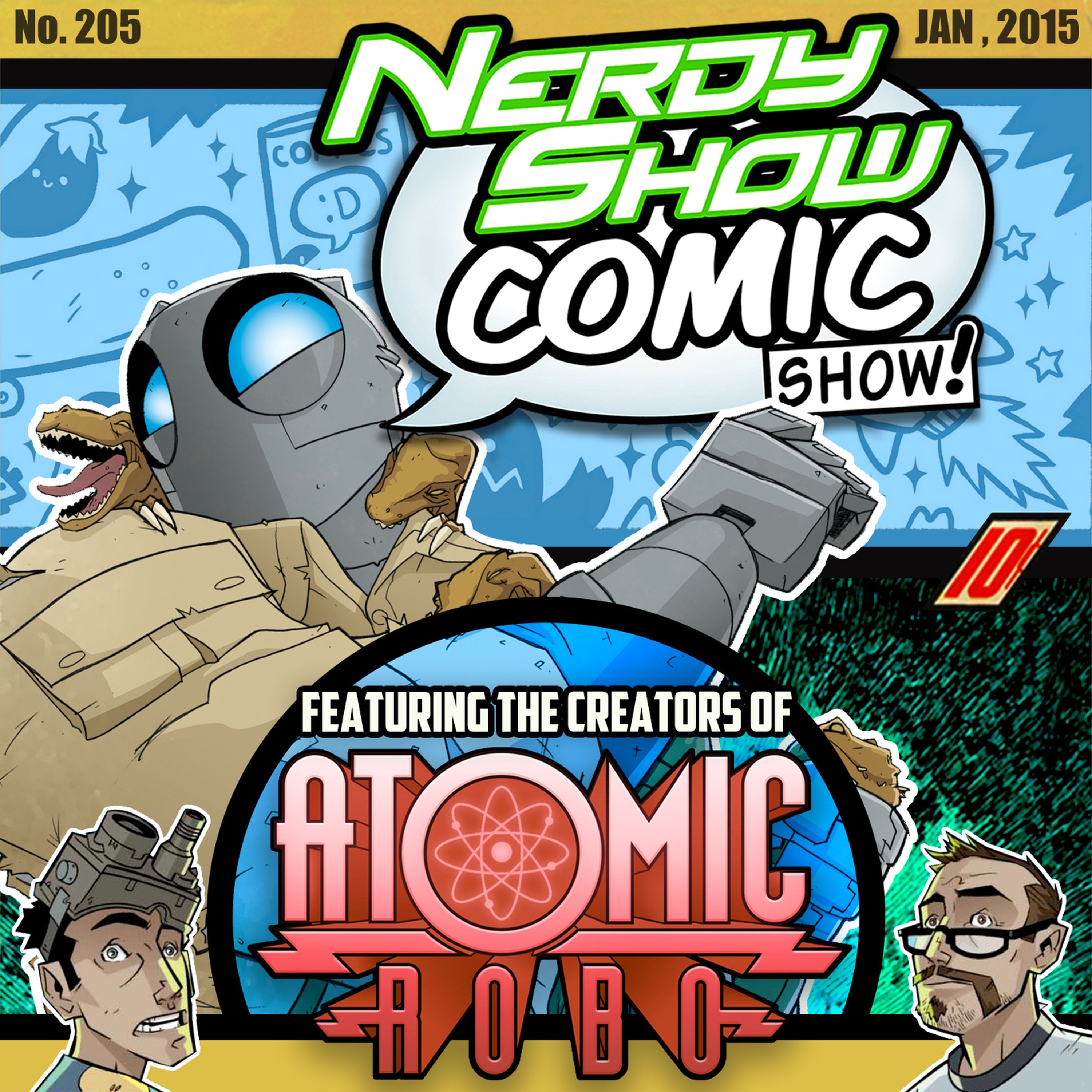 Episode 205 :: Comics Against the Mainstream with Atomic Robo episode artwork