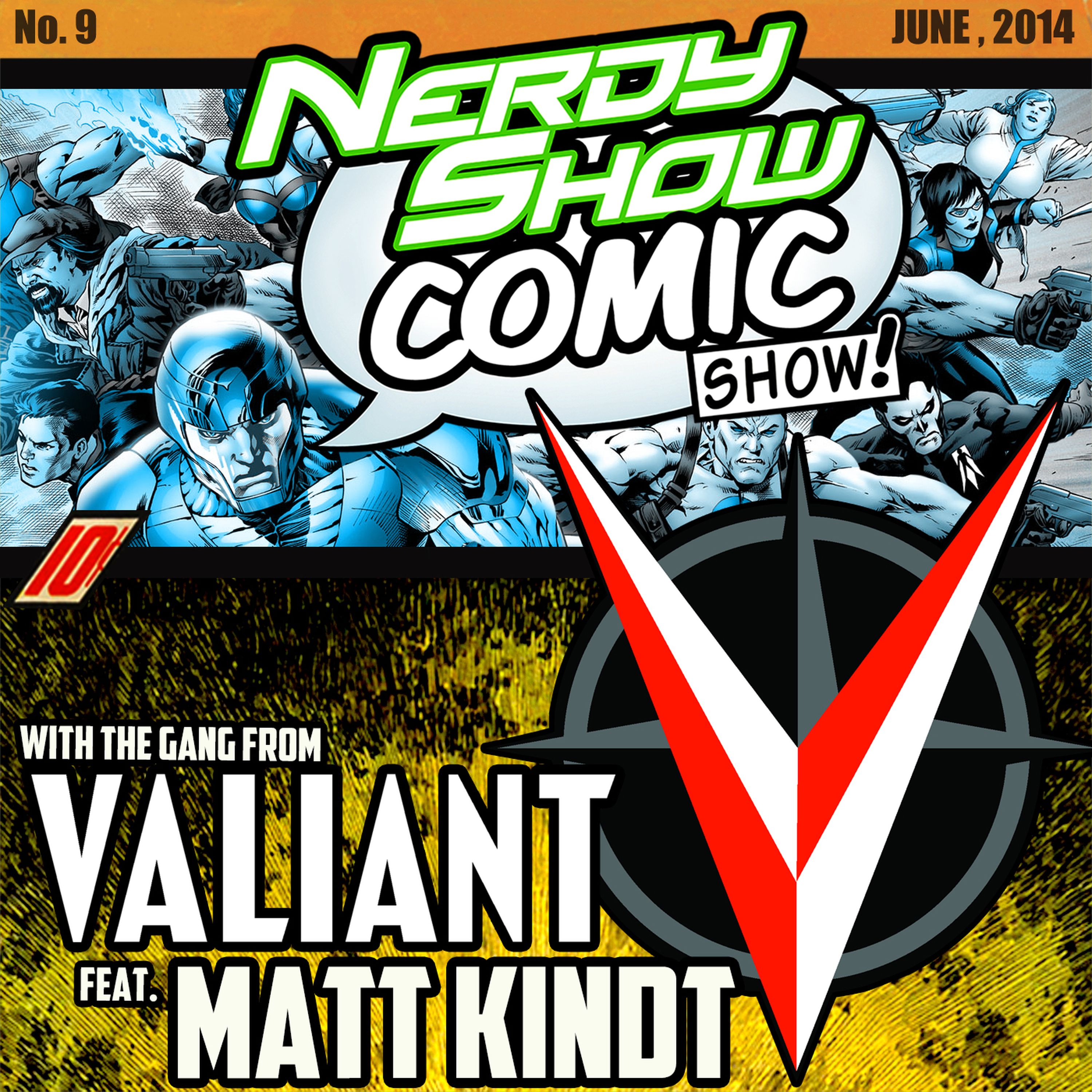 Episode 185 :: Valiant at HeroesCon with Matt Kindt & More! episode artwork