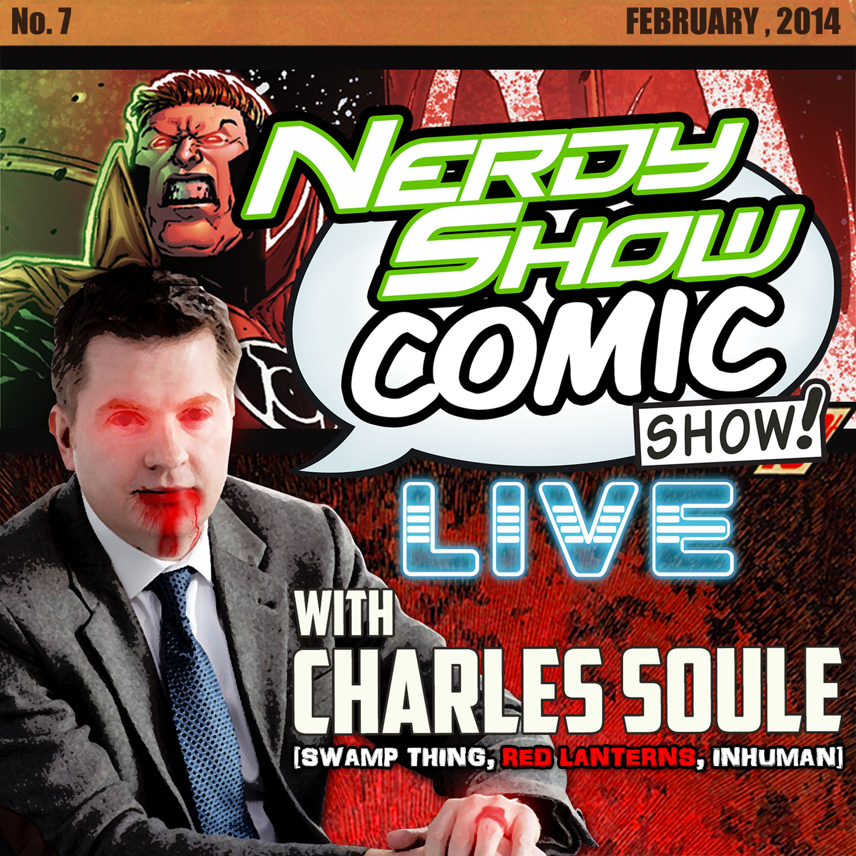Episode 166 :: Nerdy Show Comic Show LIVE – With Charles Soule episode artwork