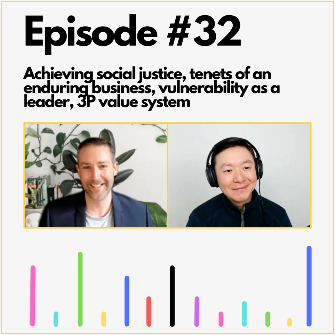 Achieving social justice, core tenets of an enduring business, 3Ps of value, vulnerability as a leader Achieving social justice, core tenets of an enduring business, 3Ps of value, vulnerability as a leader
