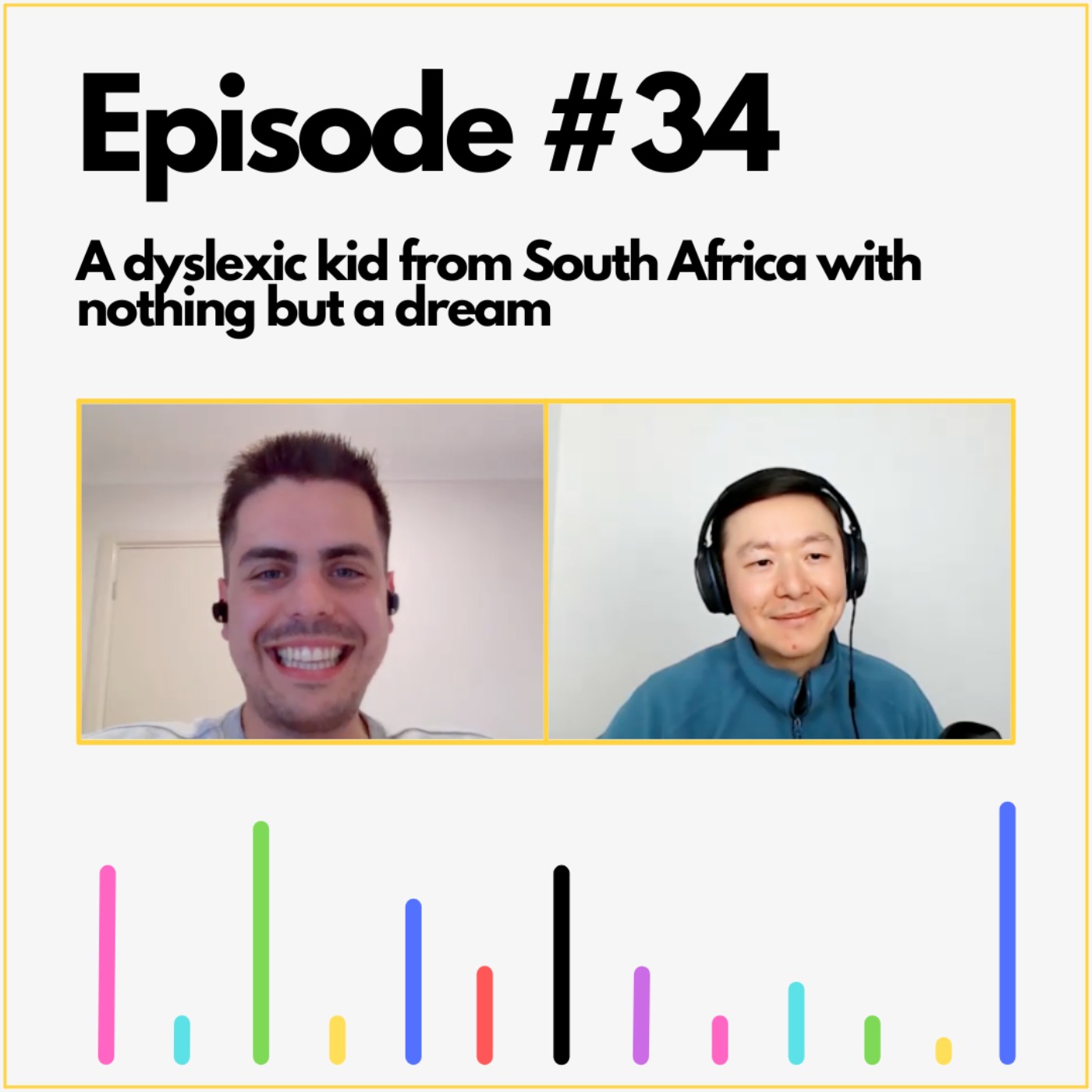 A dyslexic kid from South Africa with nothing but a dream A dyslexic kid from South Africa with nothing but a dream