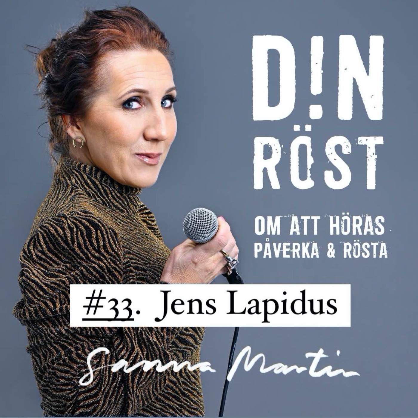 #33. Din Röst - Jens Lapidus episode artwork