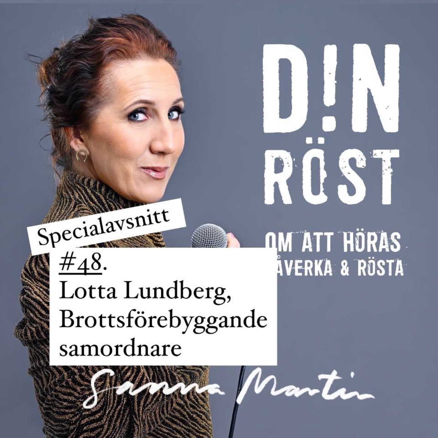 #48. Din Röst Demokrativecka-special: Lotta Lundberg episode artwork