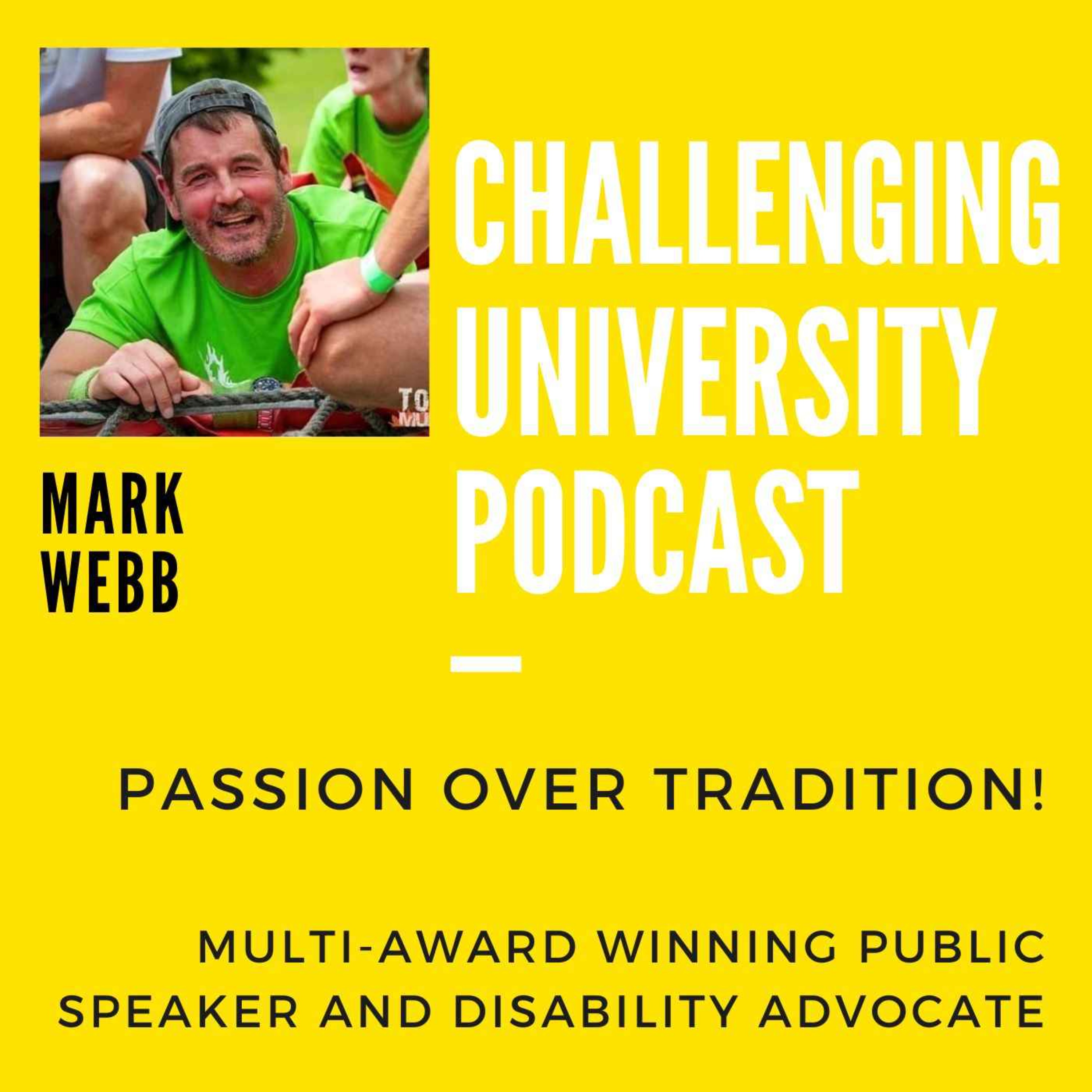 Mark Webb - Passion over tradition!