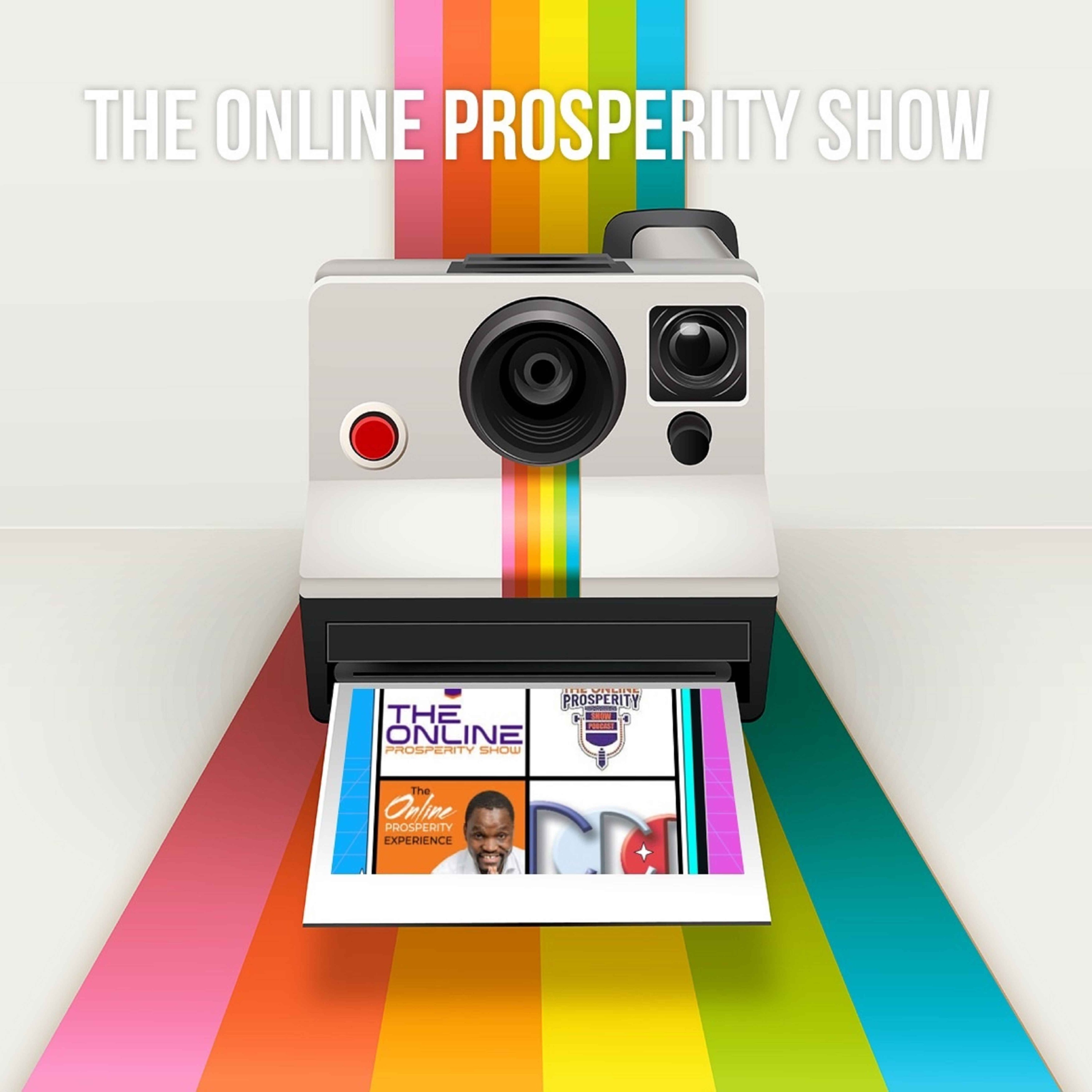 10 Strategies in telesales on The Online Prosperity Show. An exclusive interview with Richard Blank episode artwork