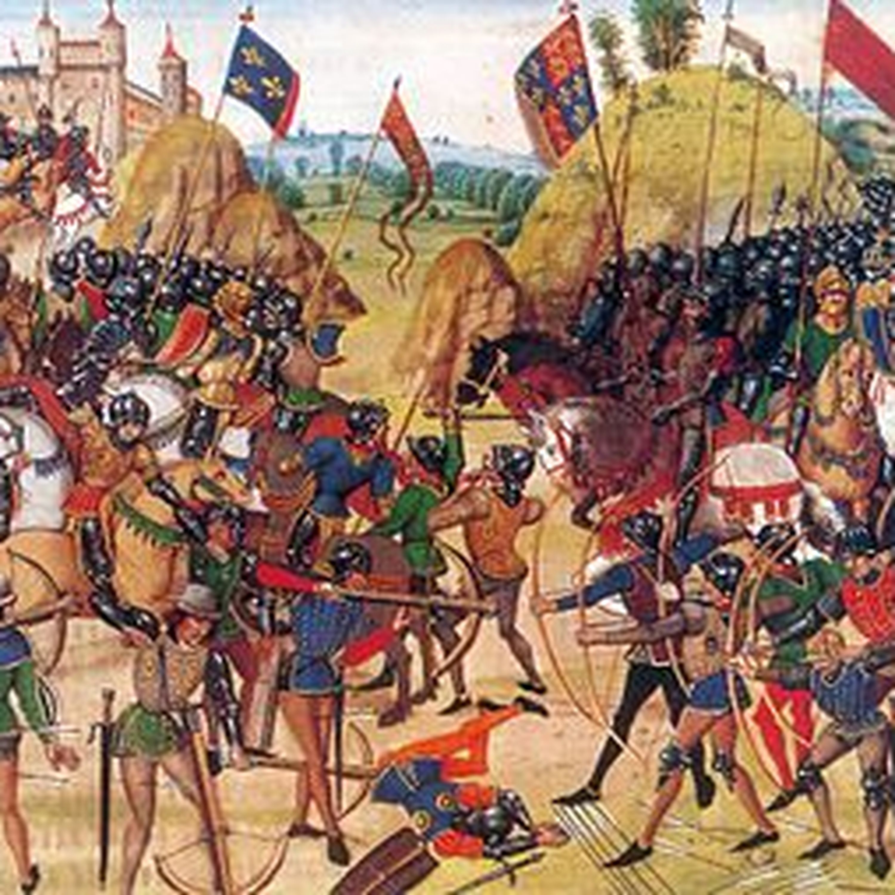 cover art for 32.1 Battle of Crecy 1346, Hundred Years War