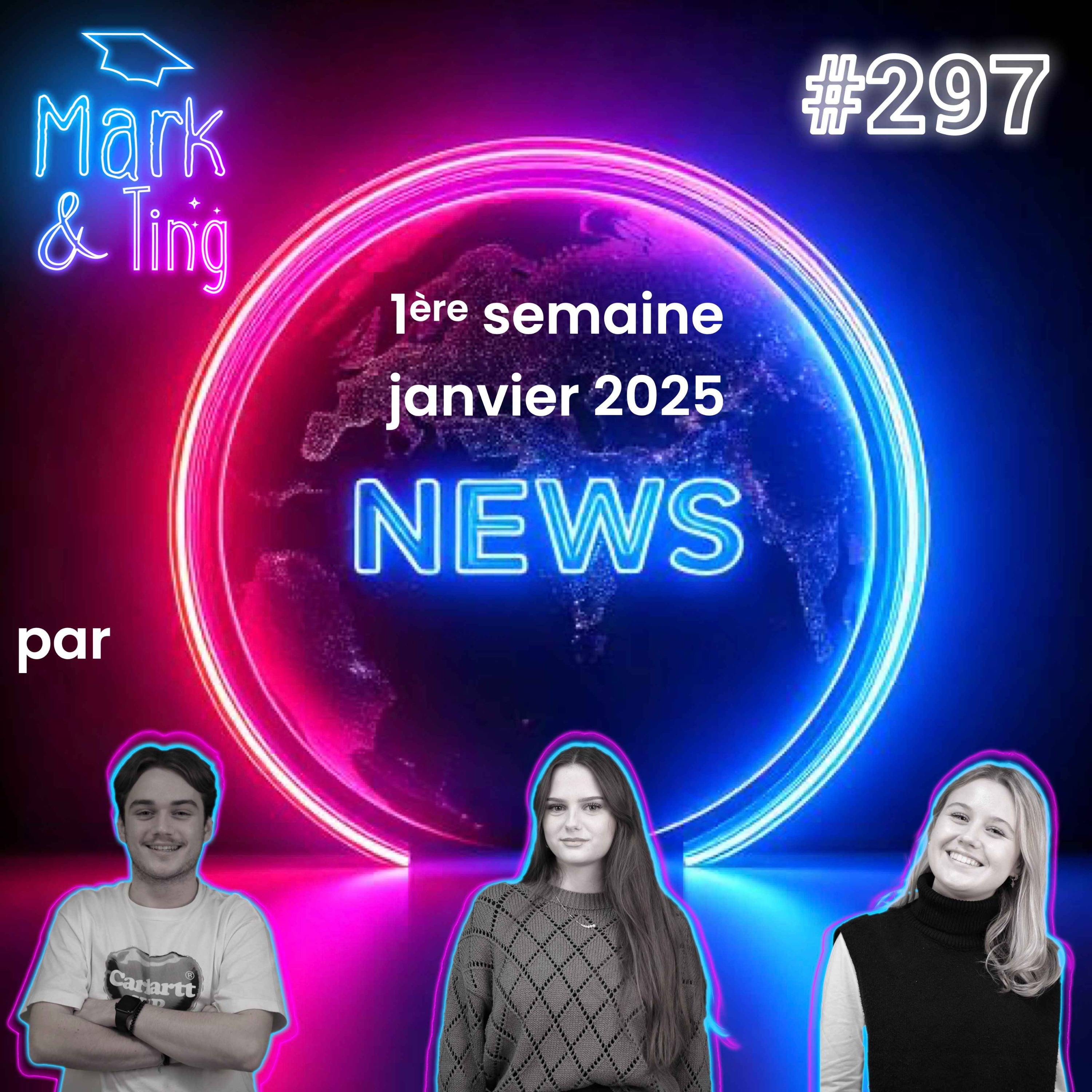 #297 - [ACTUS] - Le récap marketing de la semaine (Début Janvier 2025)