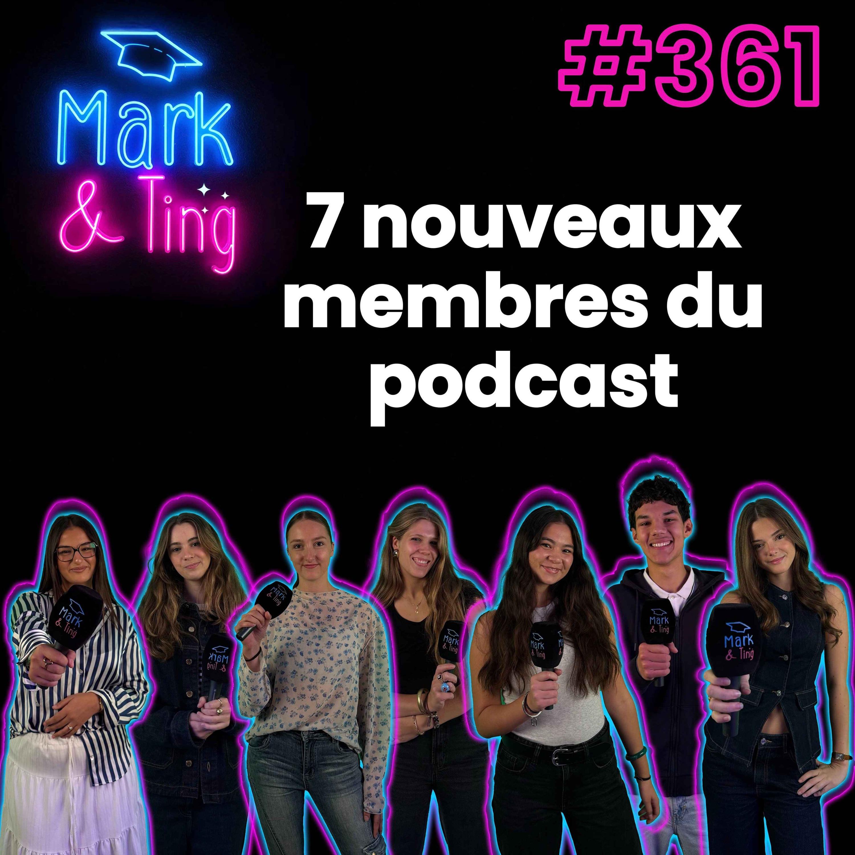 #361 - [COULISSES] - L'équipe s'agrandit : Découvrez les 7 nouveaux membres du podcast