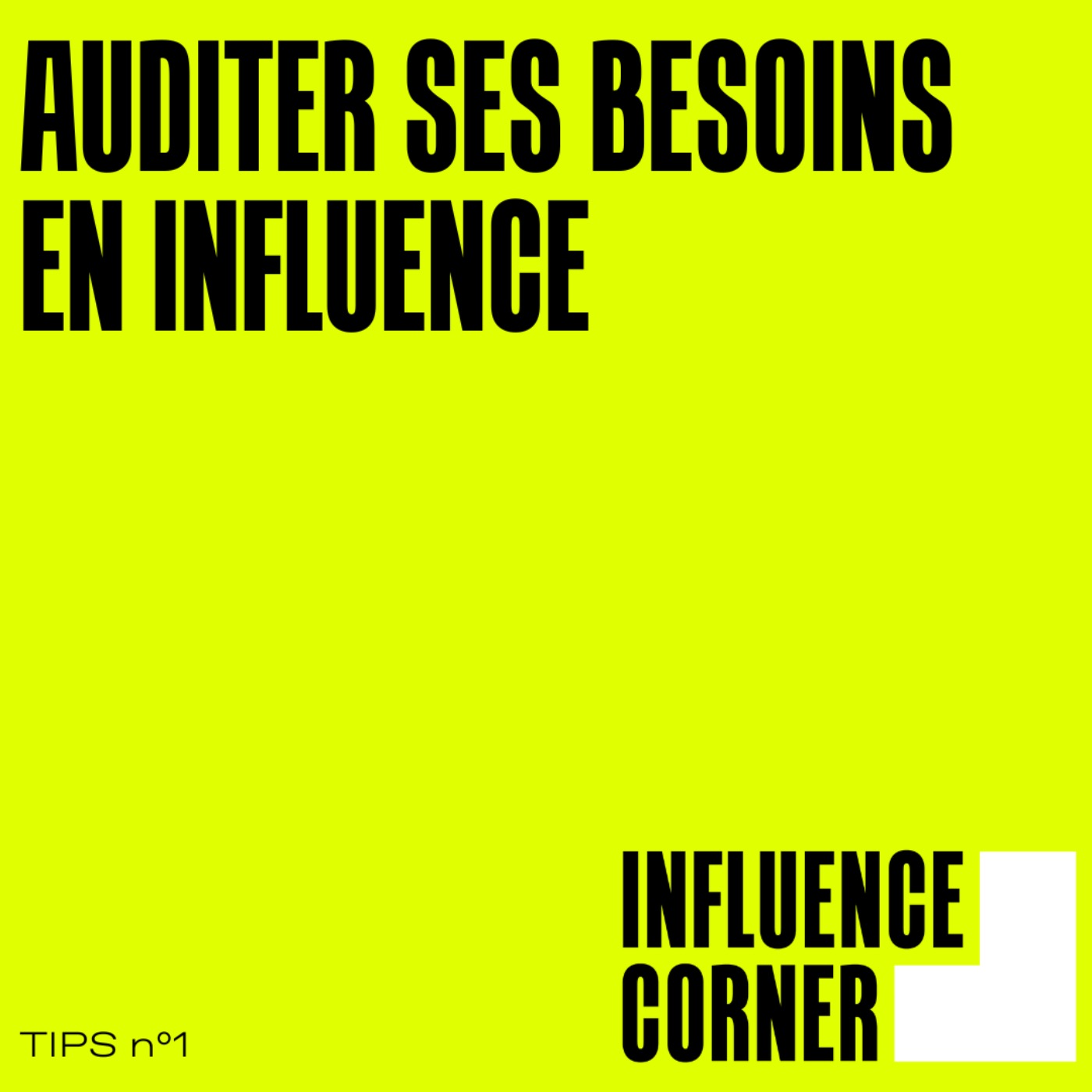 #TIPS : Auditer ses besoins avant de lancer sa campagne d’influence - Myriam OUNI 