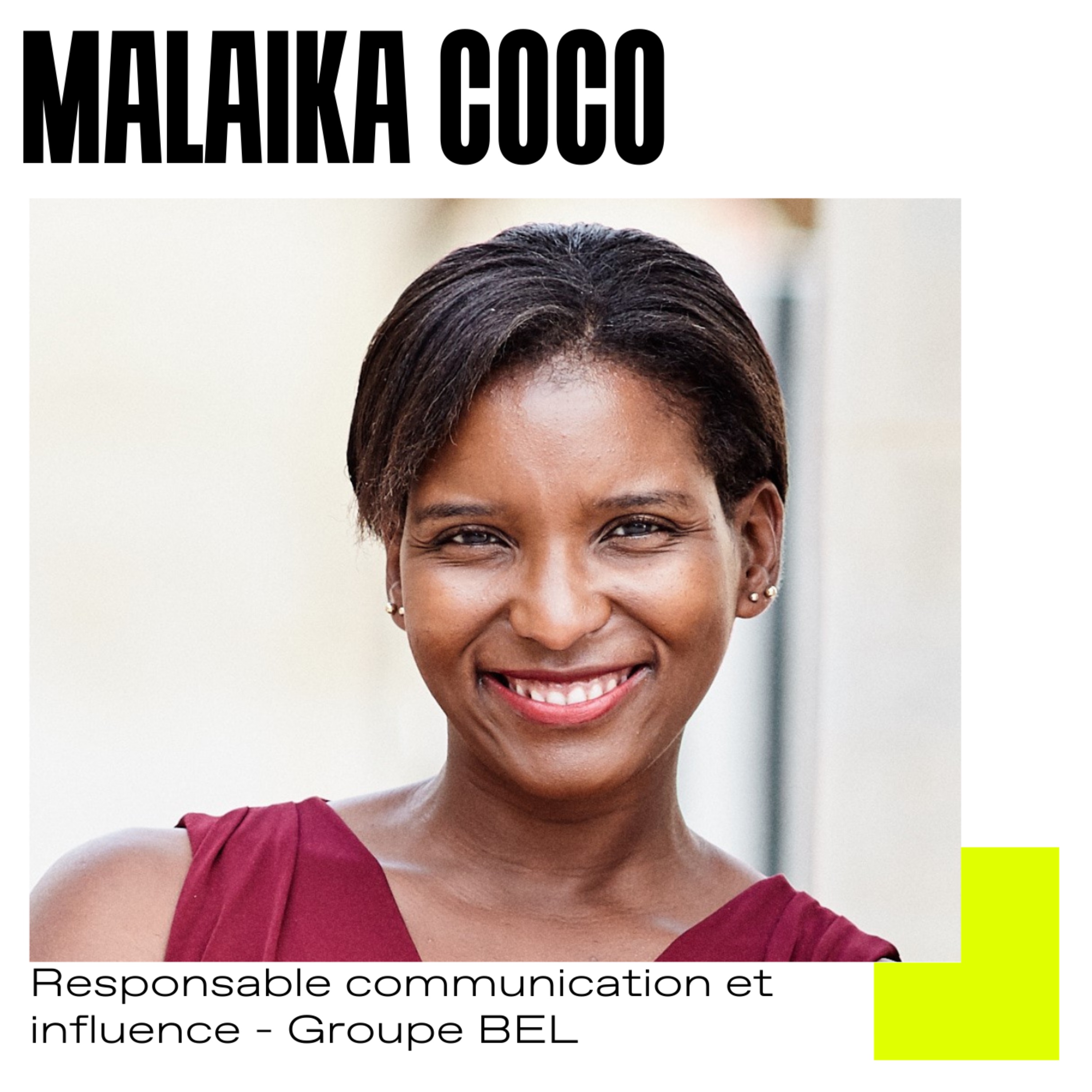 #30 Groupe BEL : construire une stratégie d'influence sur le long terme avec Malaika Coco
