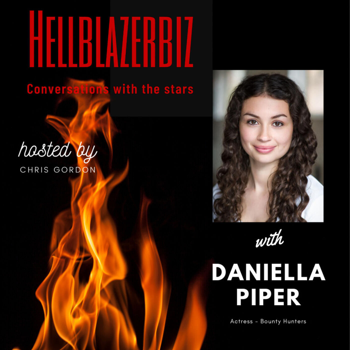 Actress Daniella Piper joins me to talk about being on the new comedy "Bounty Hunters", panto & more