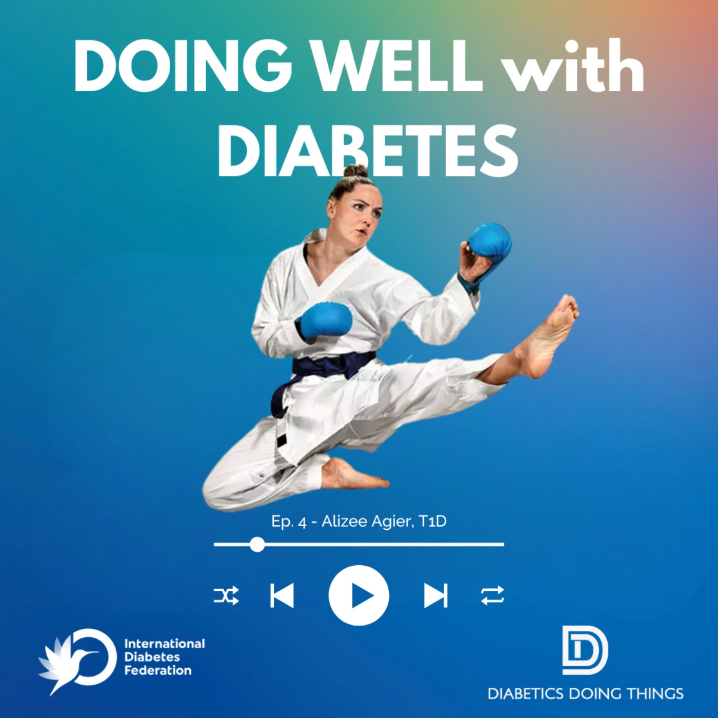 Doing Well with Diabetes: Karate Champion Alizée Agier's Journey