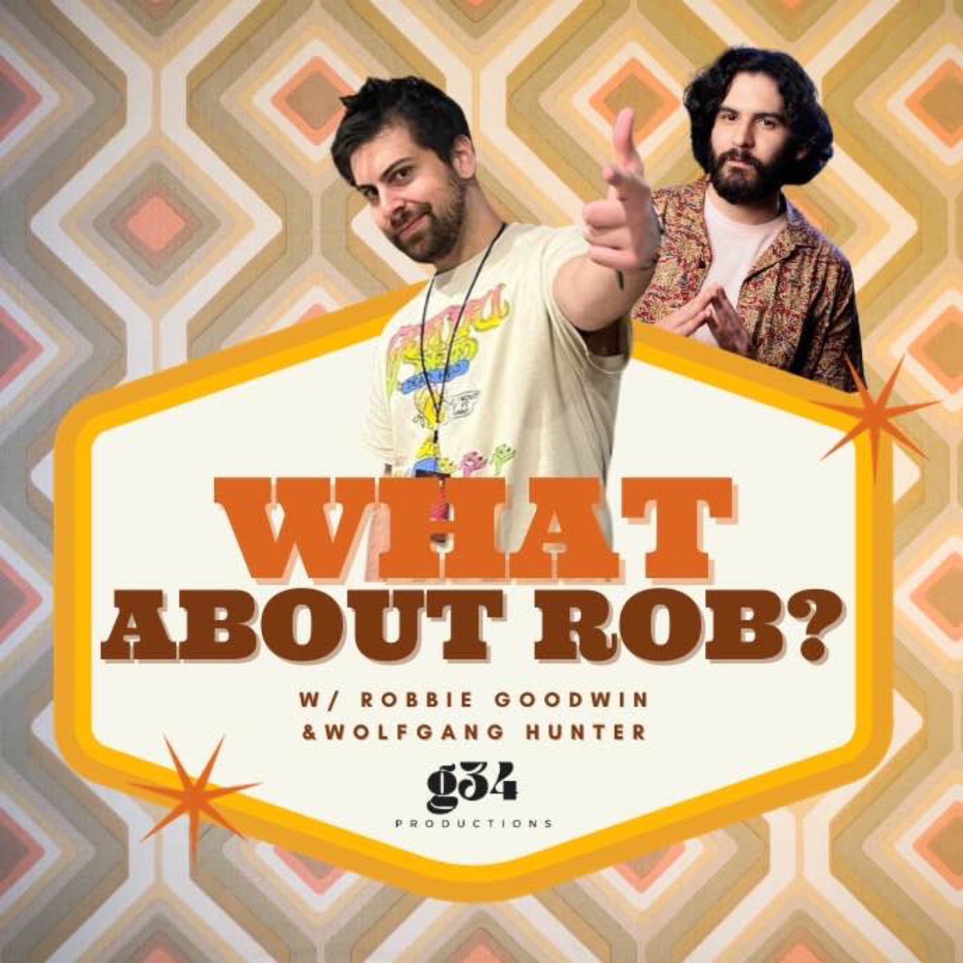 cover art for Ivy Wolk thinks Borat is hot | What About Robbie with Wolfgang Hunter