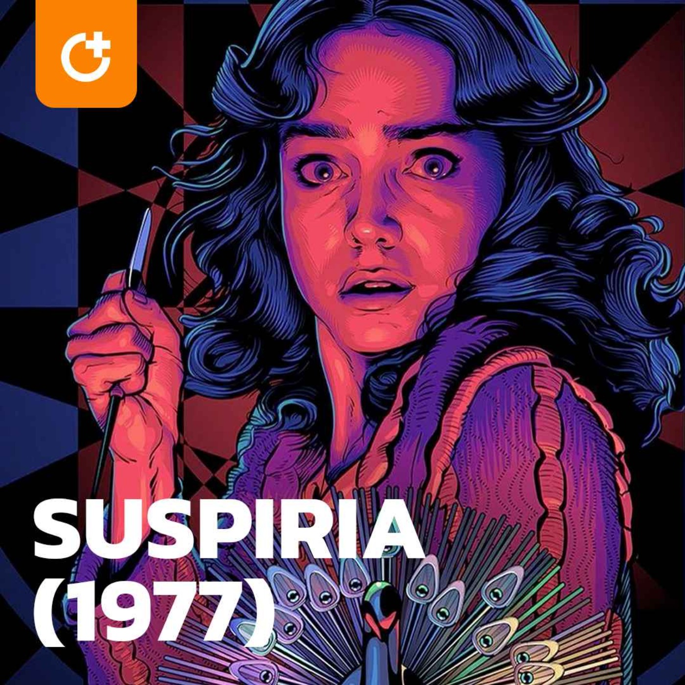 cover art for #74 - Suspiria (1977) - Witches, Vampires, and The Overturn of Roe v. Wade