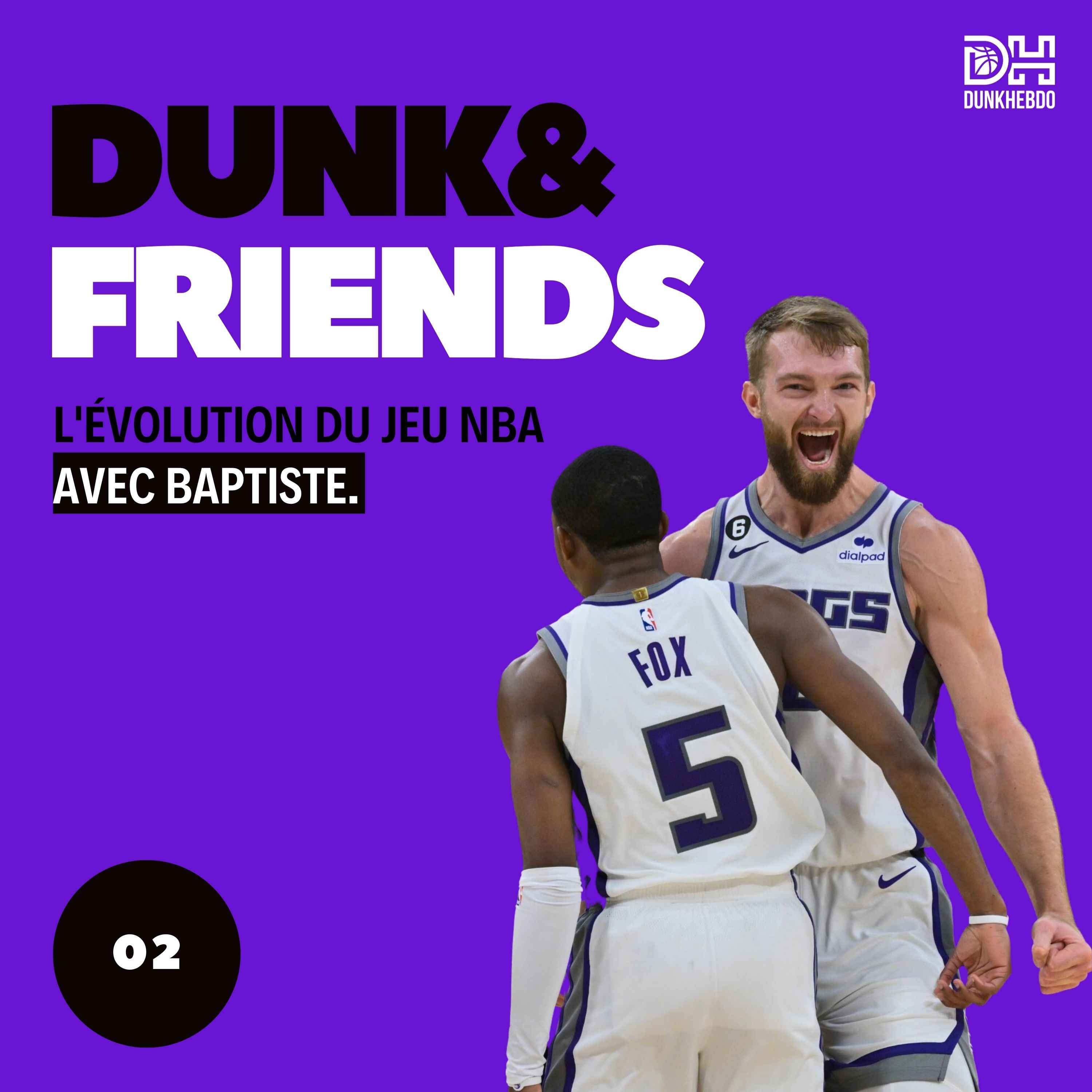 cover art for L'évolution du jeu en NBA avec Baptiste - Dunk&Friends