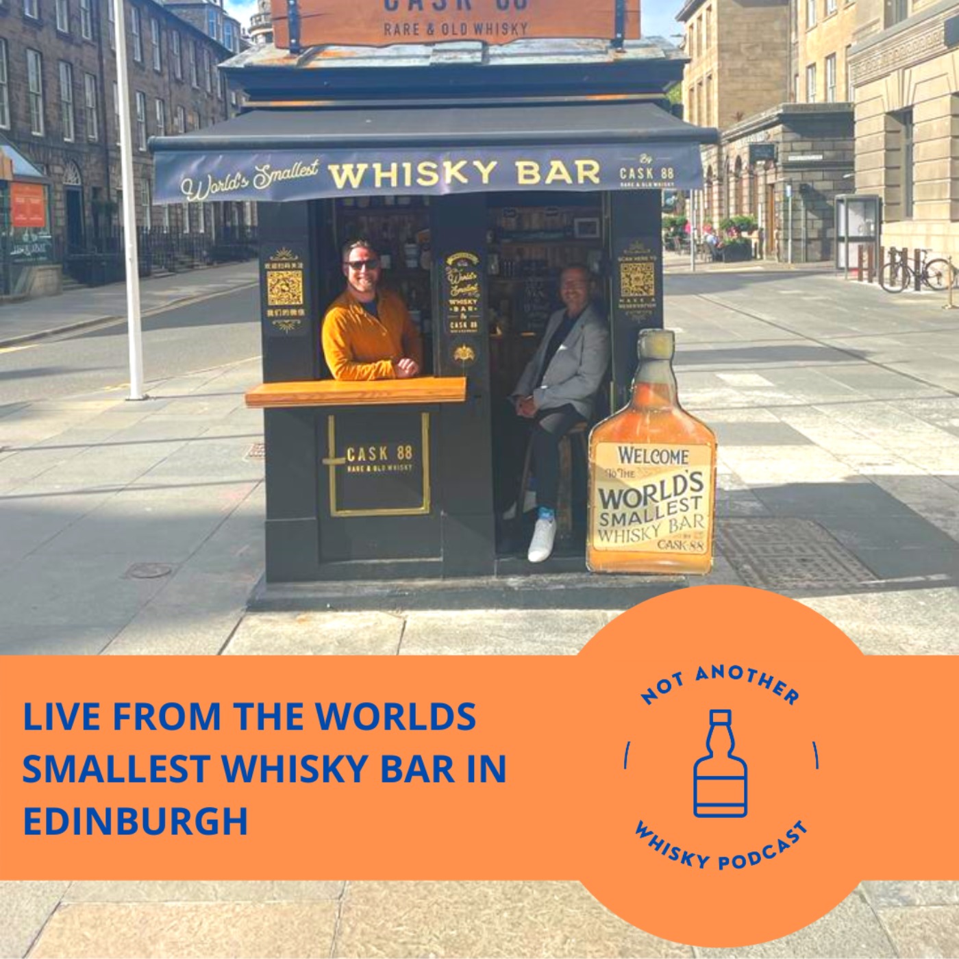 15 MINS AT THE WORLDS SMALLEST WHISKY BAR 