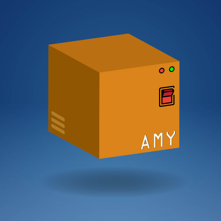 Amy the robot wants my job, but she's no match for me