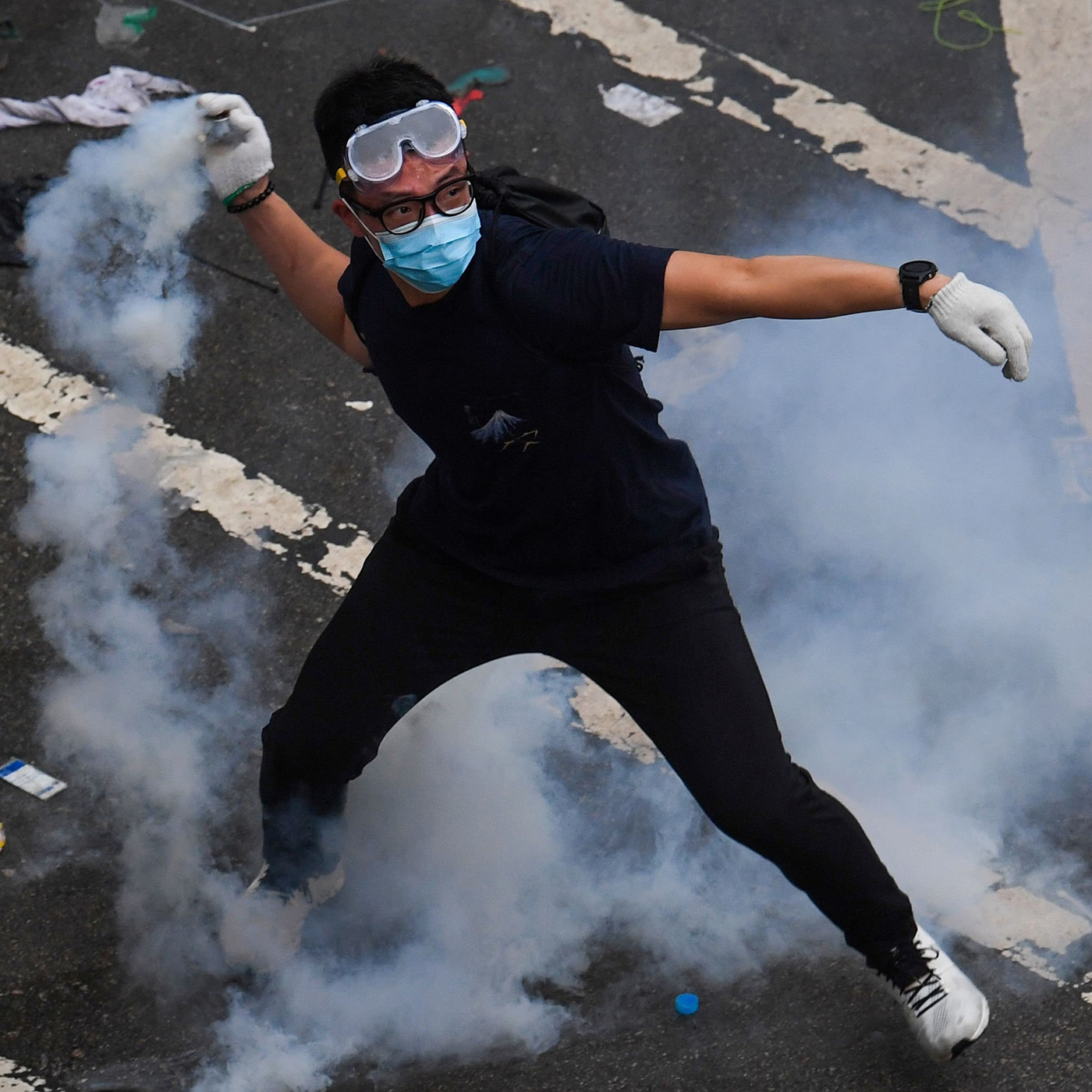cover art for Hong Kong erupts over China extradition bill