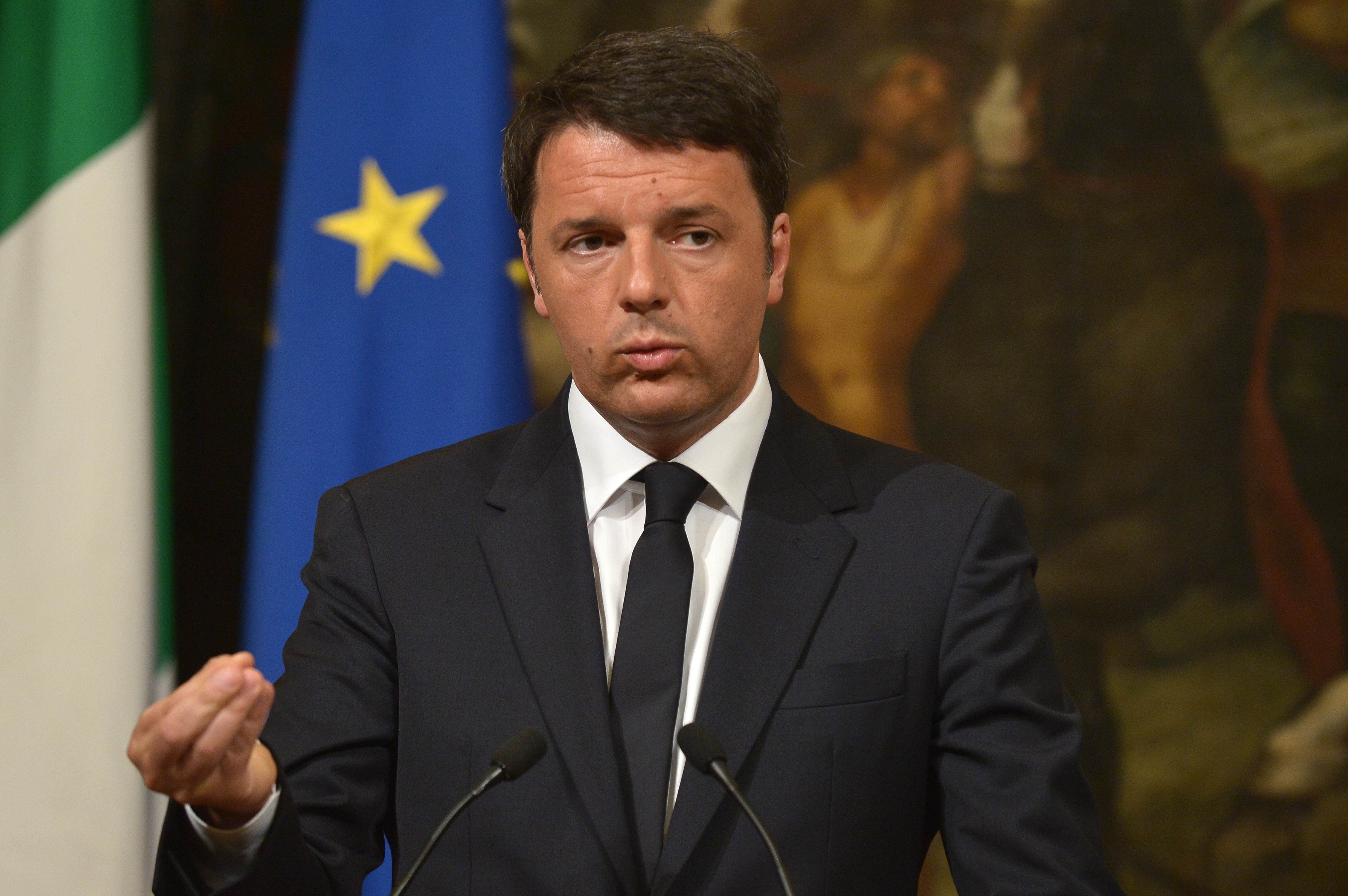 cover art for Italy's struggling banks pose a test for Renzi and the EU