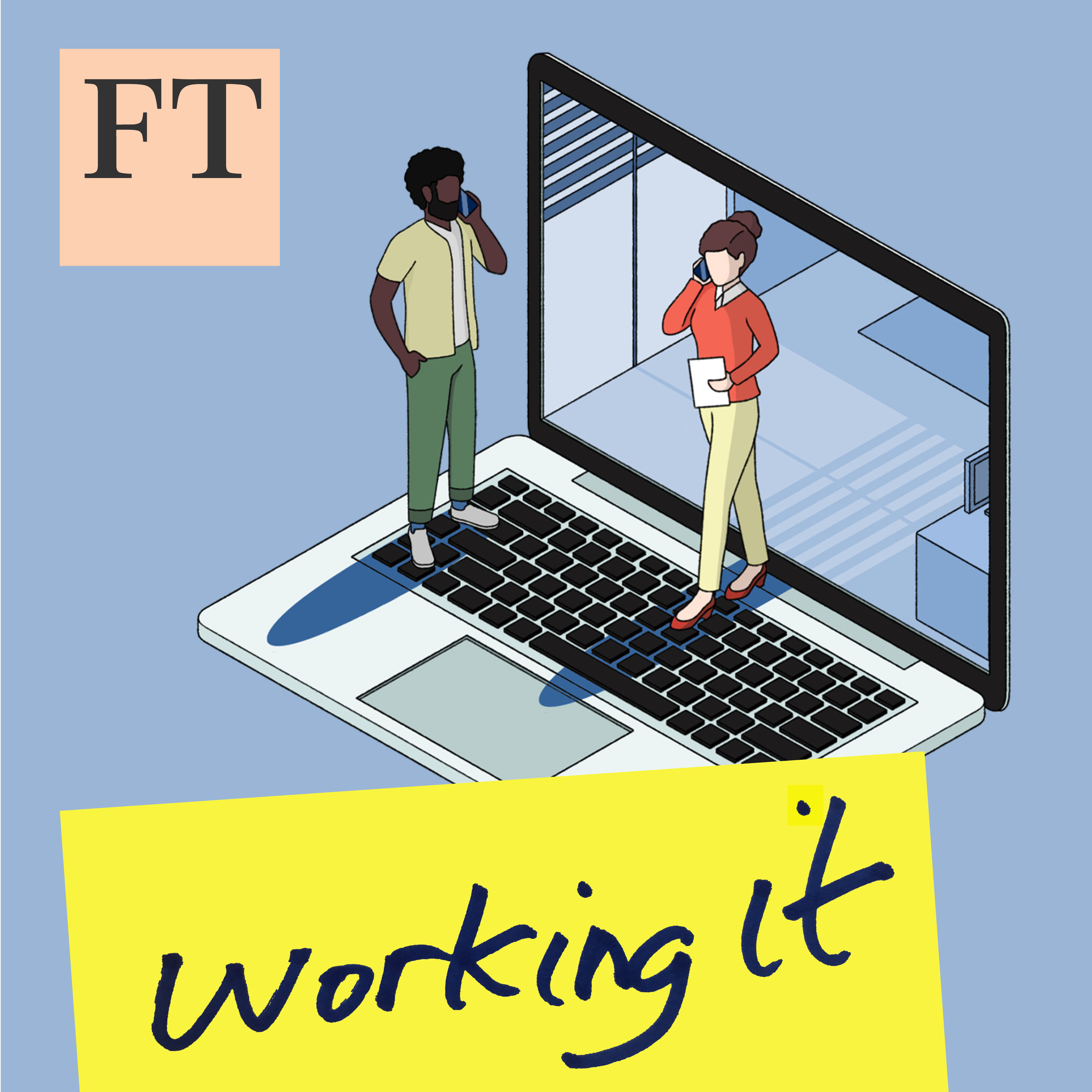 Introducing Working It: Can wellness apps fix us and beat staff burnout? - podcast episode cover