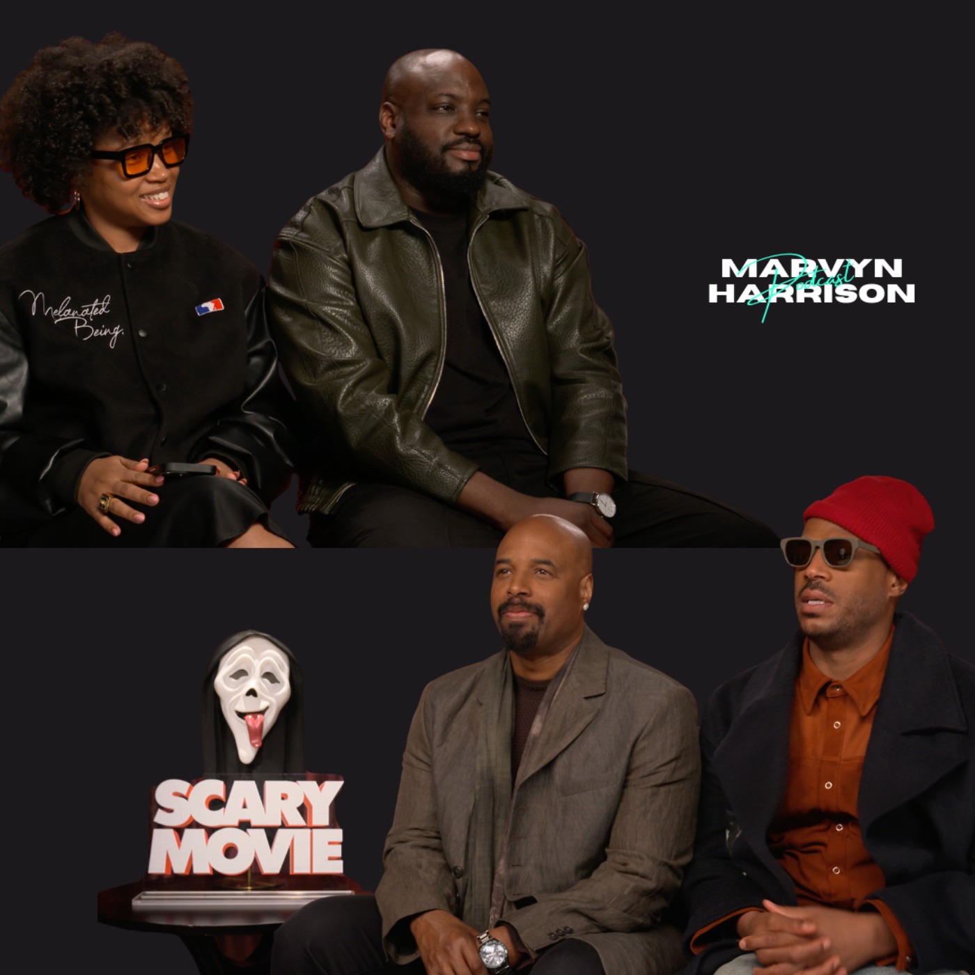Cover art for the episode "Marvyn Harrison Meets Marlon & Shawn Wayans | ‘SCARY MOVIE IS ONLY IN CINEMAS JUNE 5’" from The Marvyn Harrison Podcast