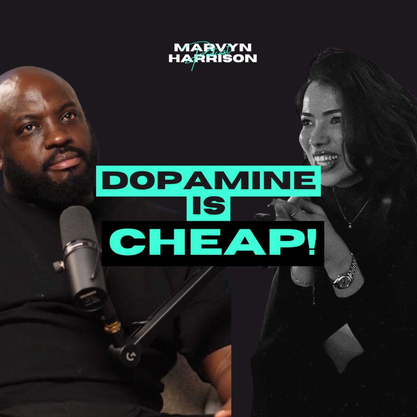 Cover art for the episode "5 Hot Takes: Başak Erten - Dopamine is cheap!" from The Marvyn Harrison Podcast