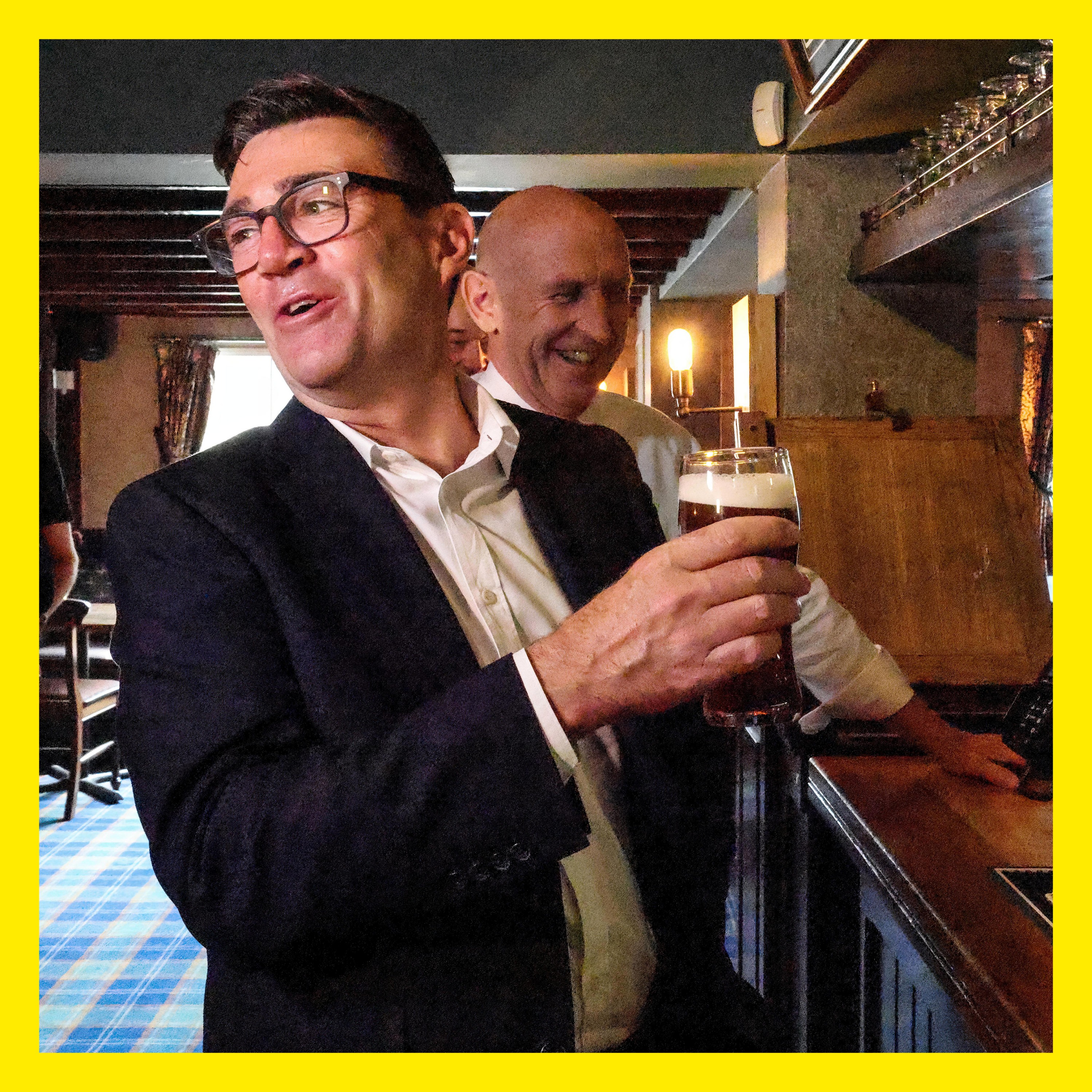 Andy Burnham's week of maximum vibes 