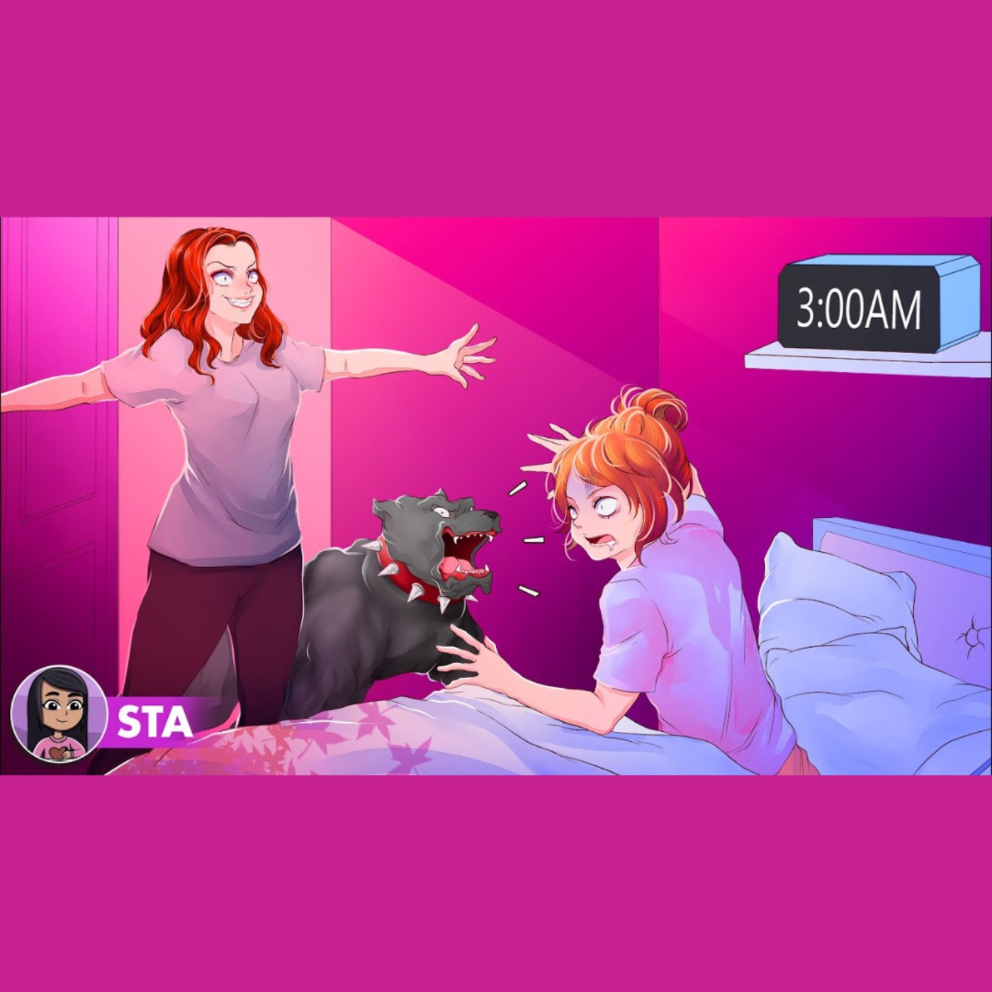 Mi hermosa mamá se burla de mí