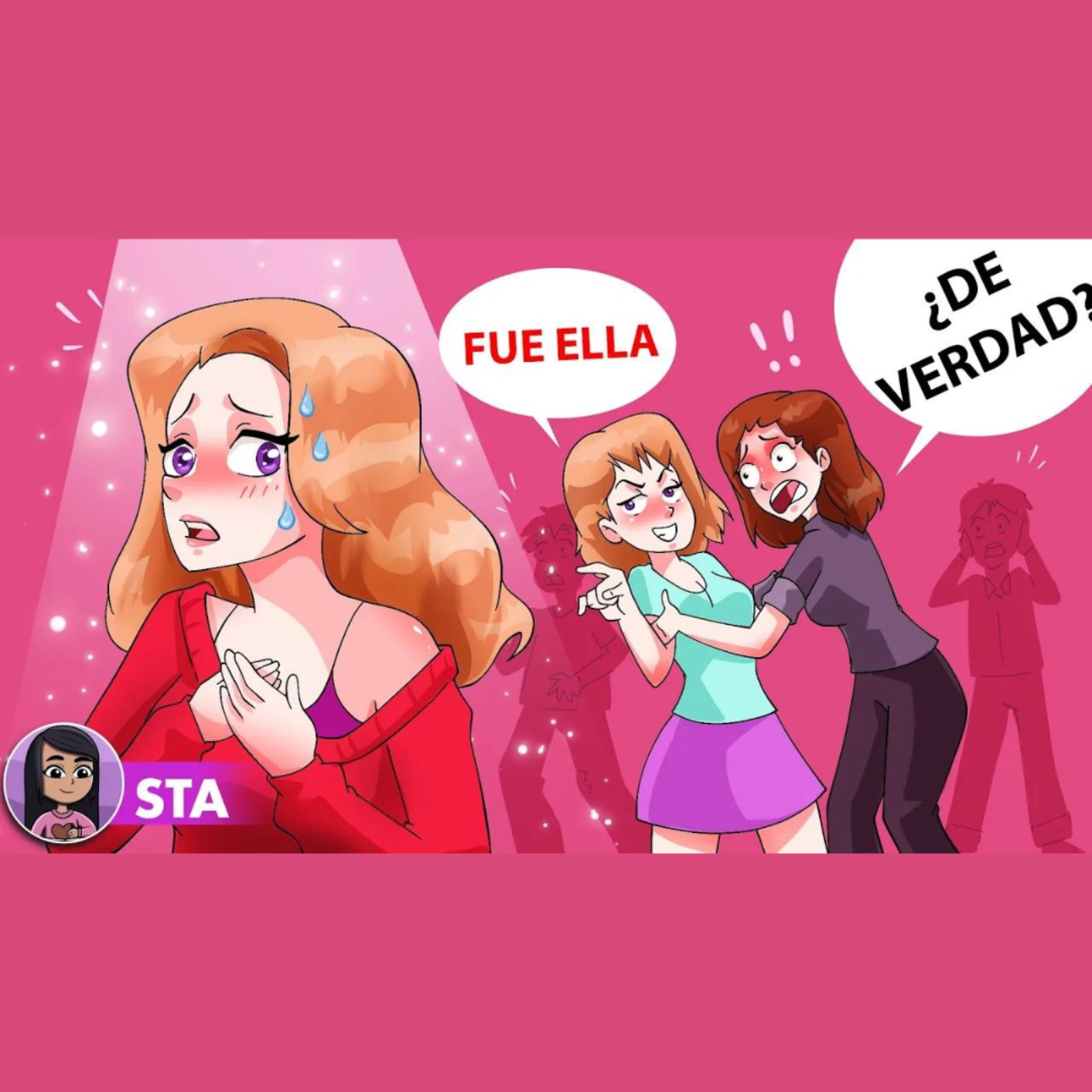 Mi hermana celosa le cuenta mis secretos a todos