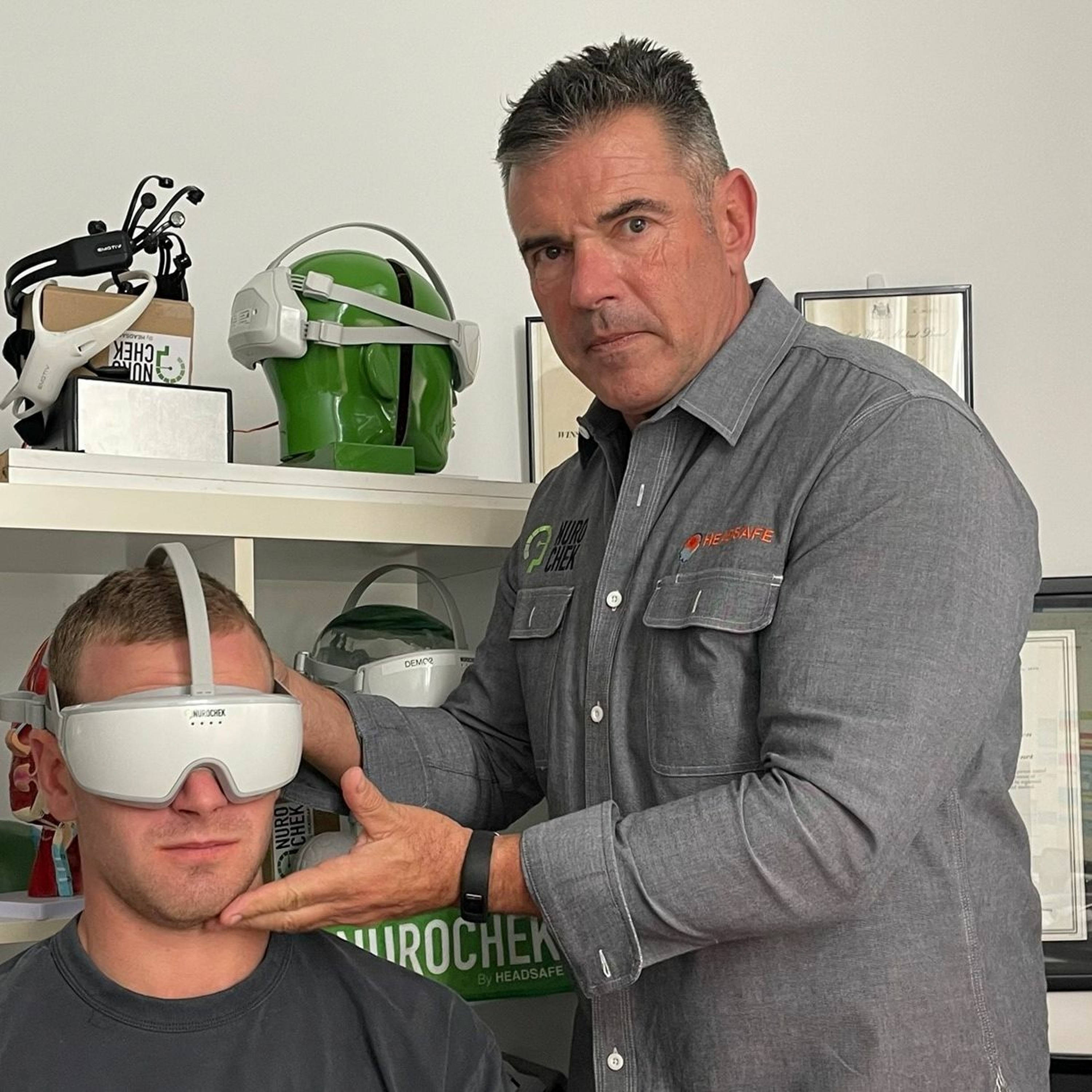 NUROCHEK, Headsafe & Objective, Portable & Affordable Brain Health w/ Dr. Adrian Cohen