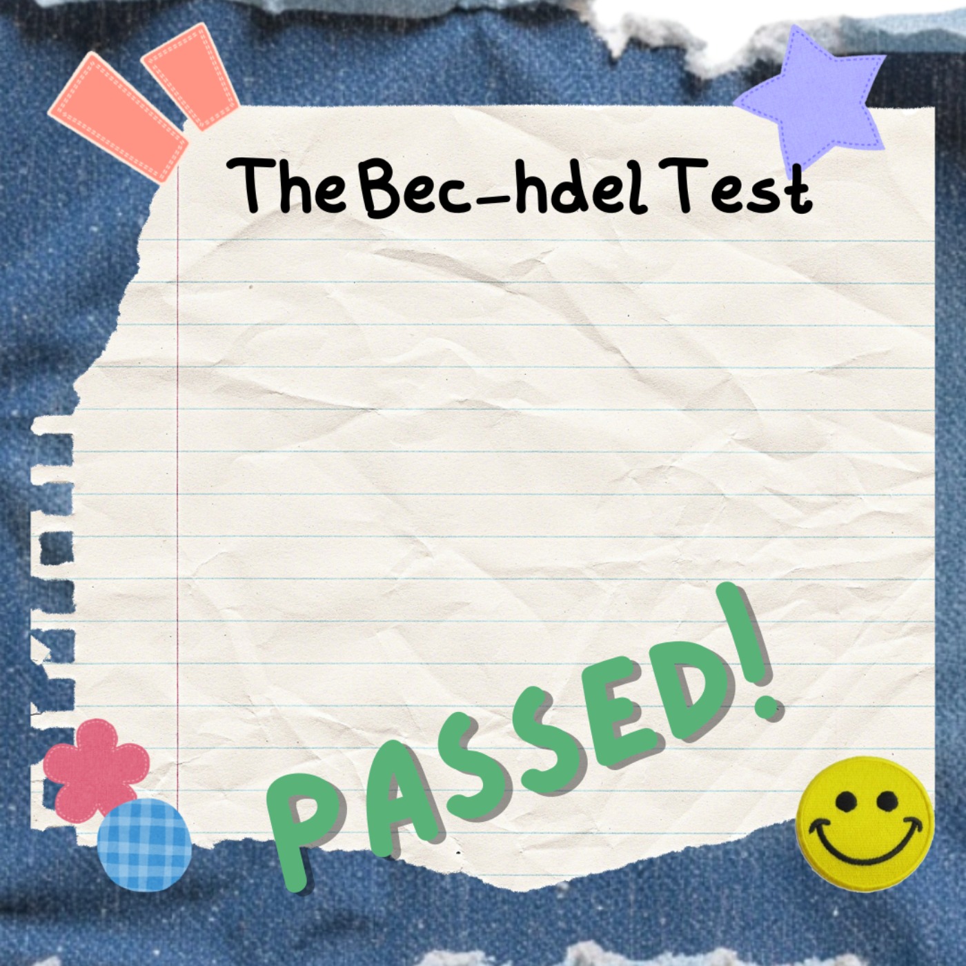 The Bec-hdel Test The Bec-hdel Test