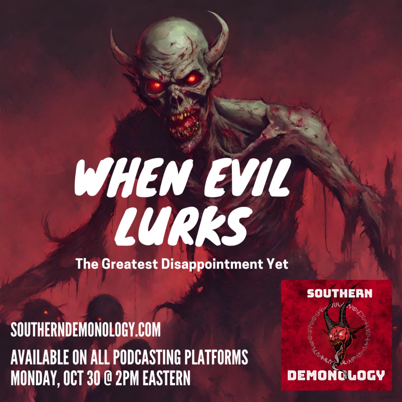 cover art for When Evil Lurks
