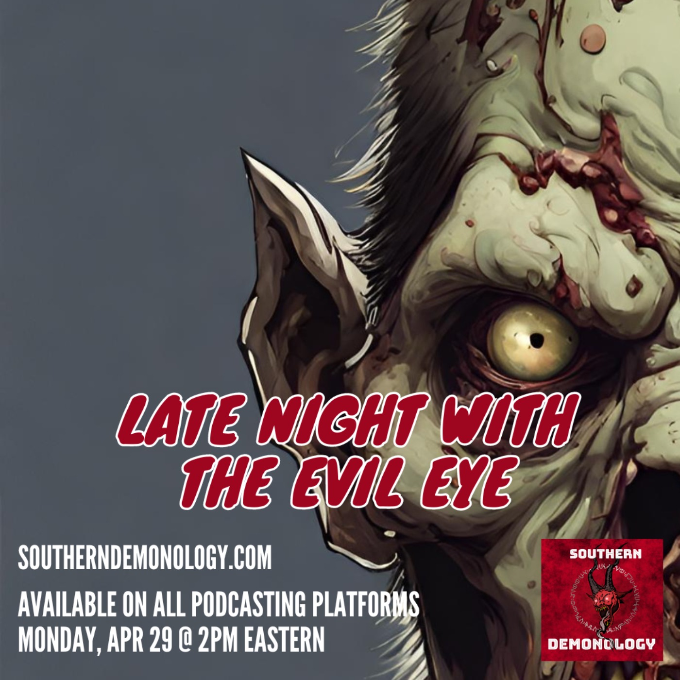 cover art for Late Night with the Evil Eye