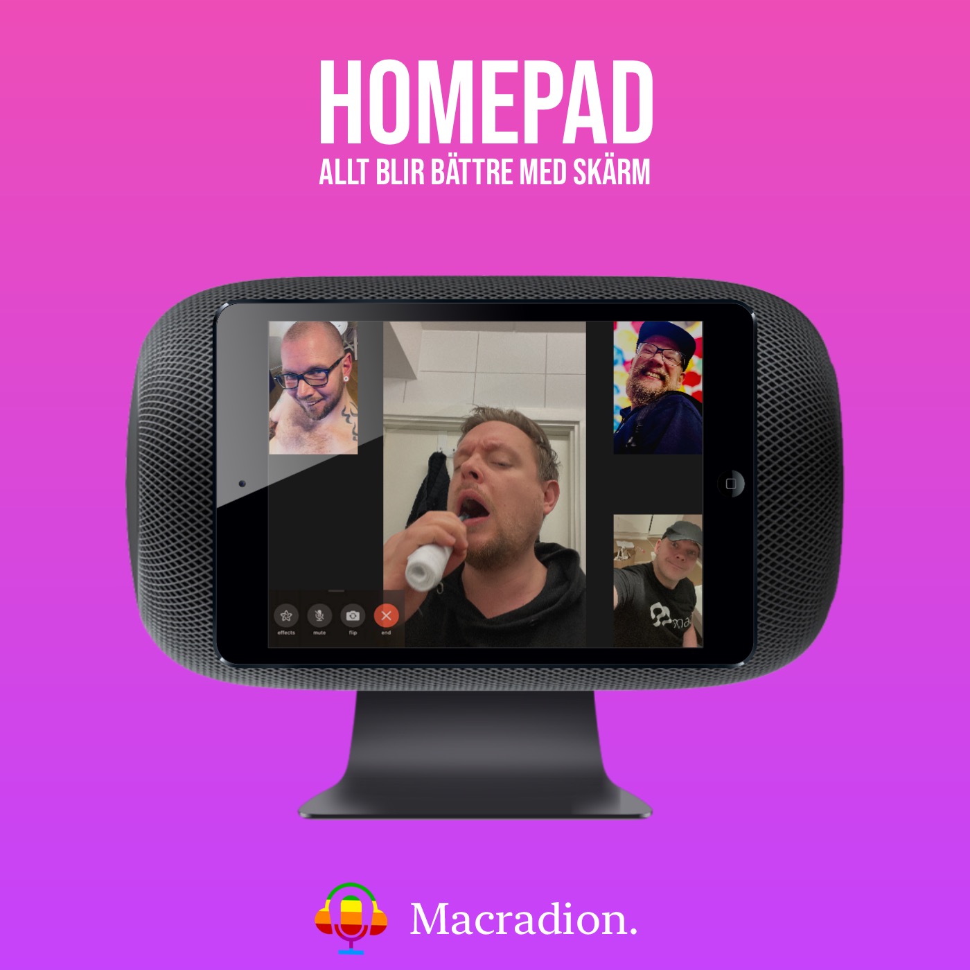 HomePad - allt blir bättre med skärm