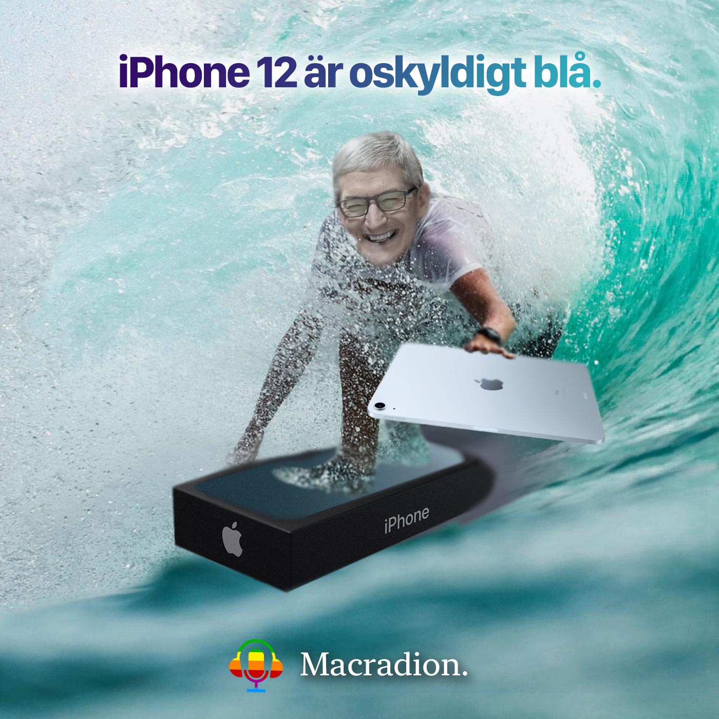 iPhone 12 är oskyldigt blå