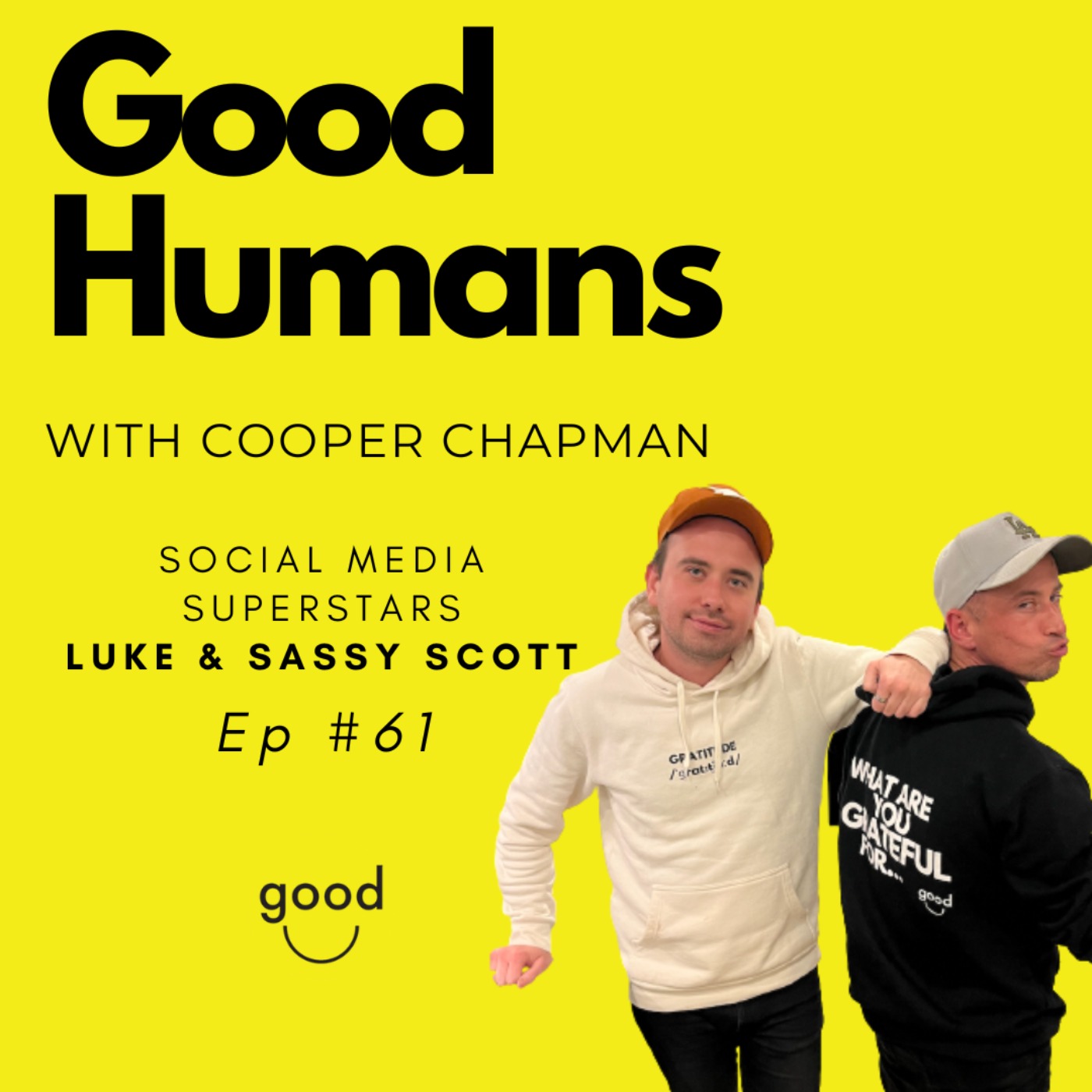 #61 Luke and Sassy Scott - Social Media Superstars episode artwork