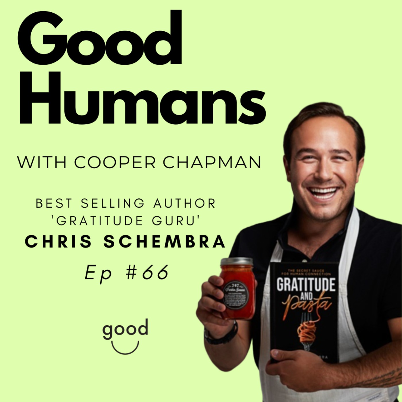 #66 Chris Schembra - "The Gratitude Guru", Best selling author episode artwork