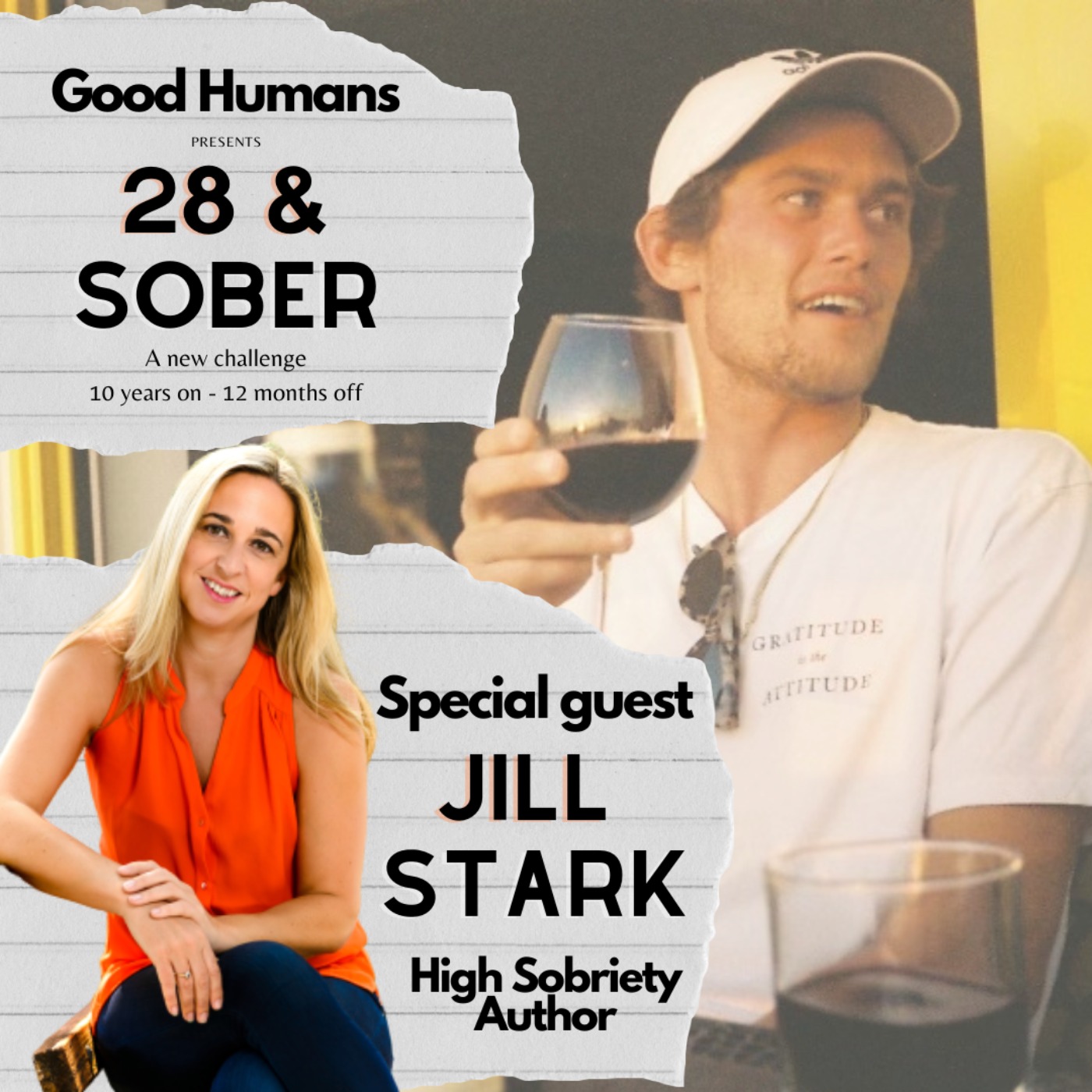 28 & Sober - Week 38 - Jill Stark - Higher Sobriety Author episode artwork