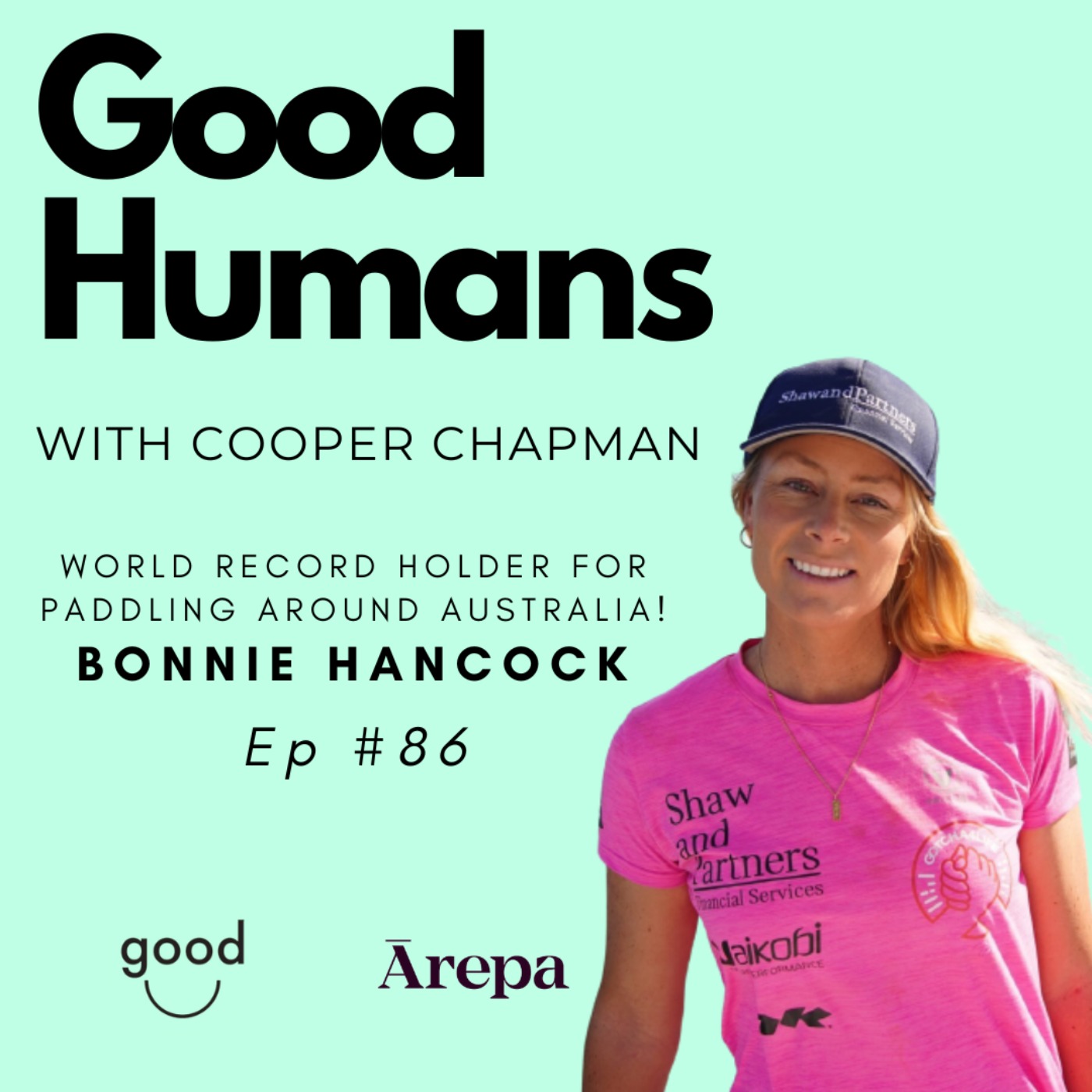 #86 Bonnie Hancock - World Record for Paddling Around Australia!! episode artwork