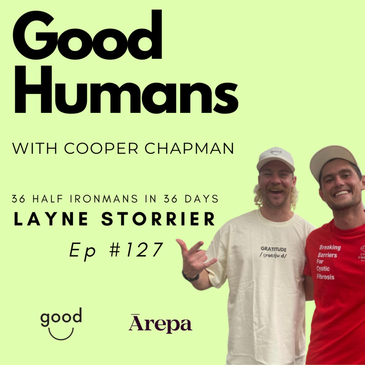 #127 Layne Storrier - 36 Half Ironmans 36 Days episode artwork