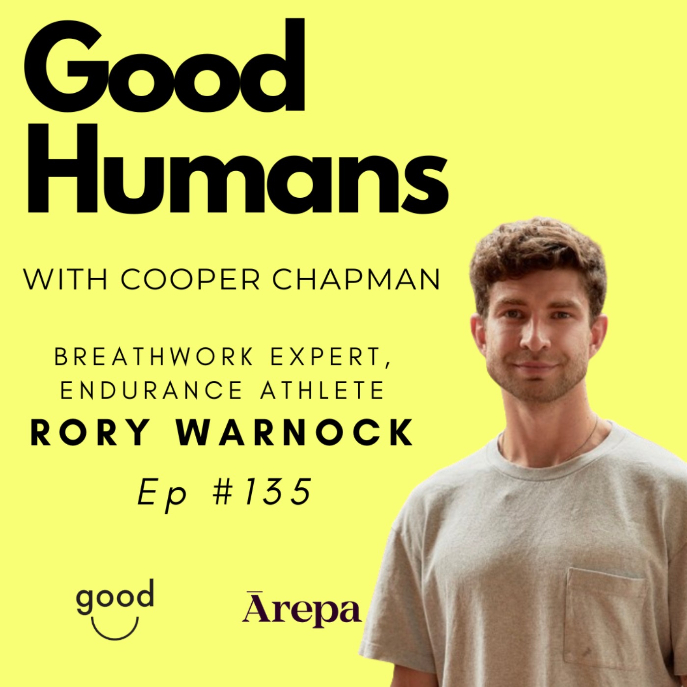 #135 Rory Warnock - Breathwork Expert, Endurance Athlete episode artwork