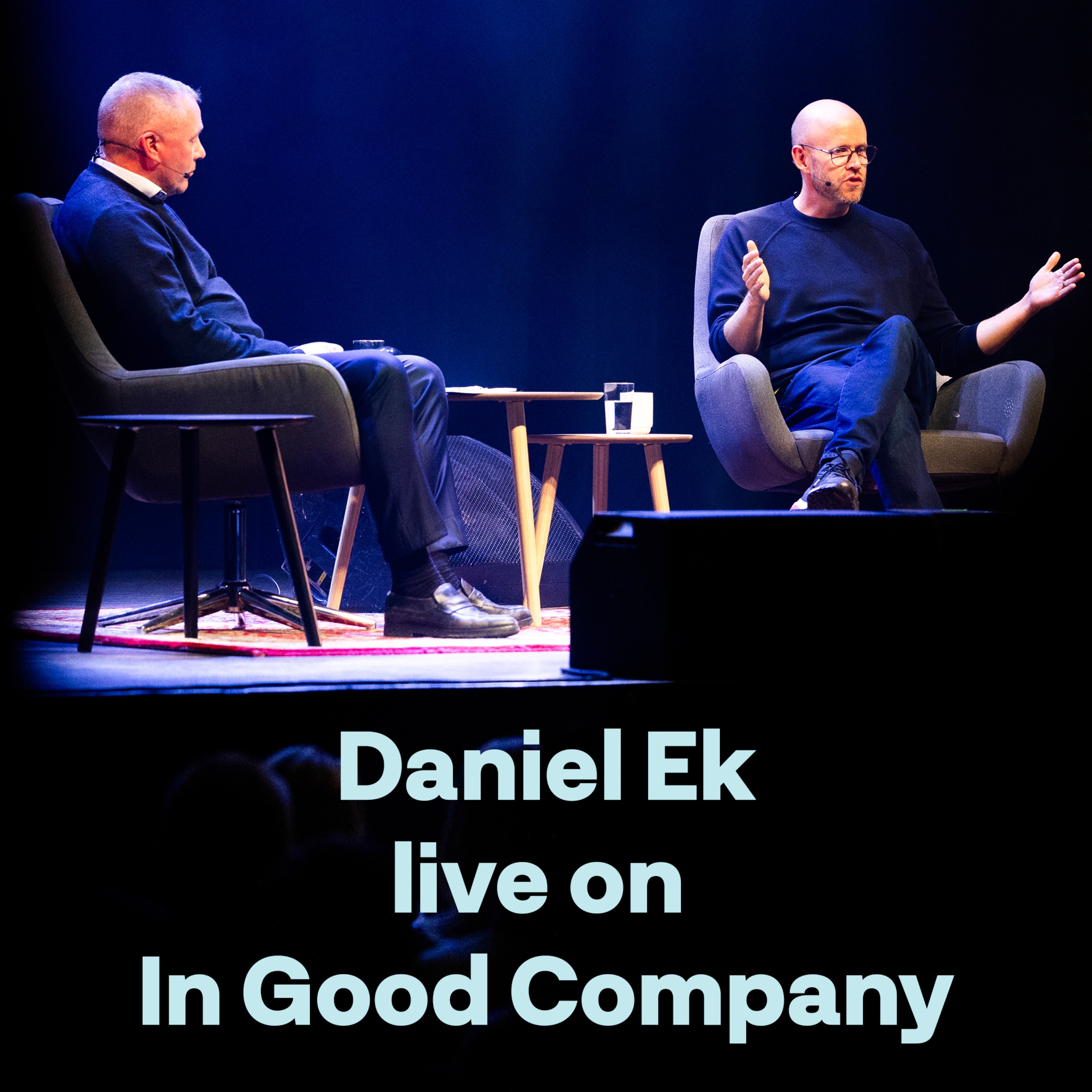 cover art for Live podcast with Daniel Ek Founder & CEO Spotify: The future of audio, AI in music and motivation