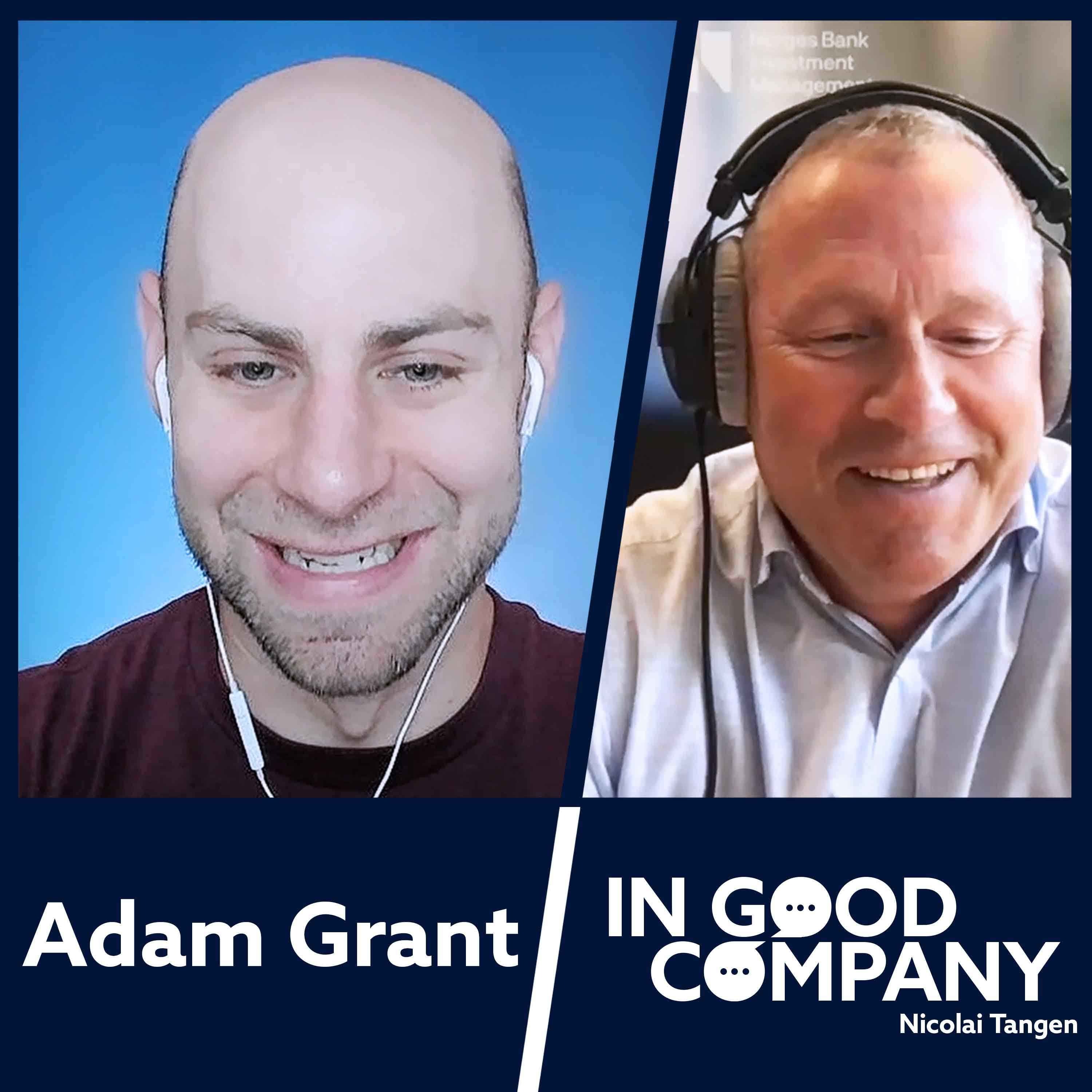 Adam Grant: Give & Take, Think Again, and the Future of Work