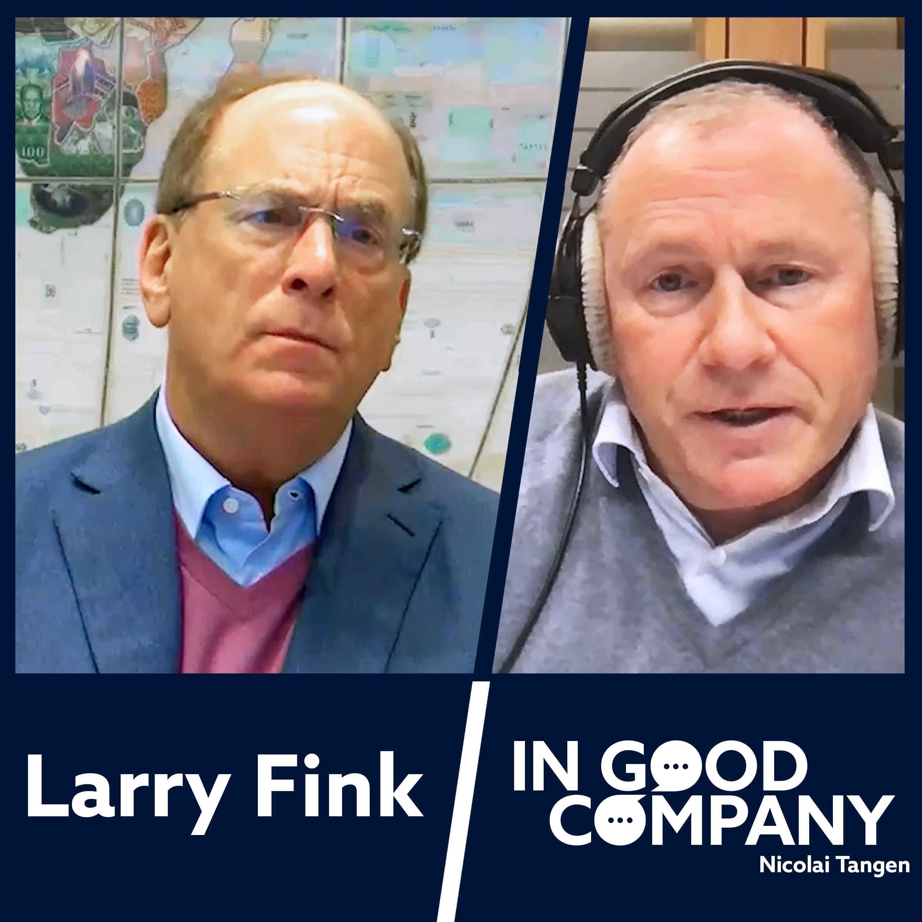 Larry Fink CEO of BlackRock by Norges Bank Investment Management