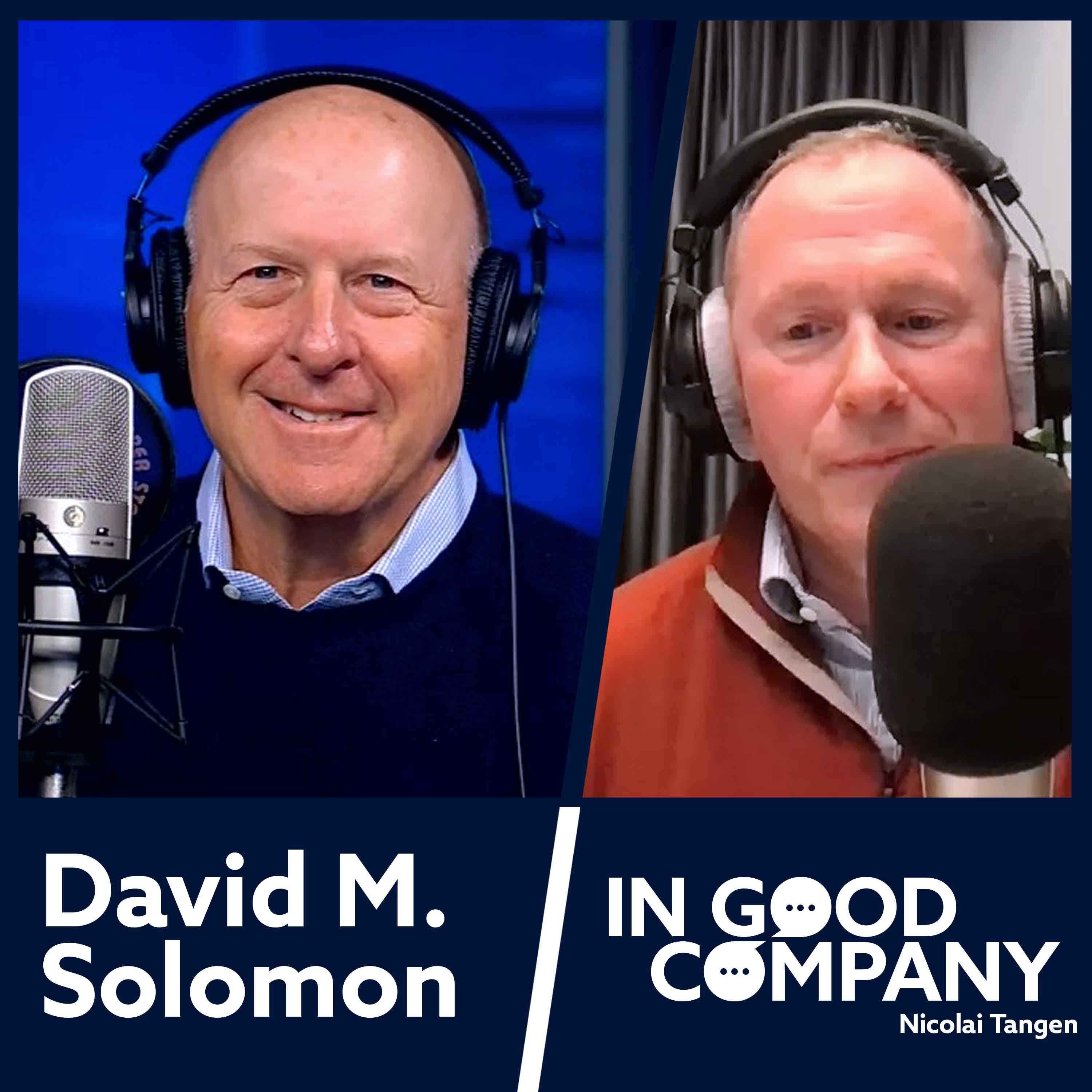 David M. Solomon CEO of Goldman Sachs