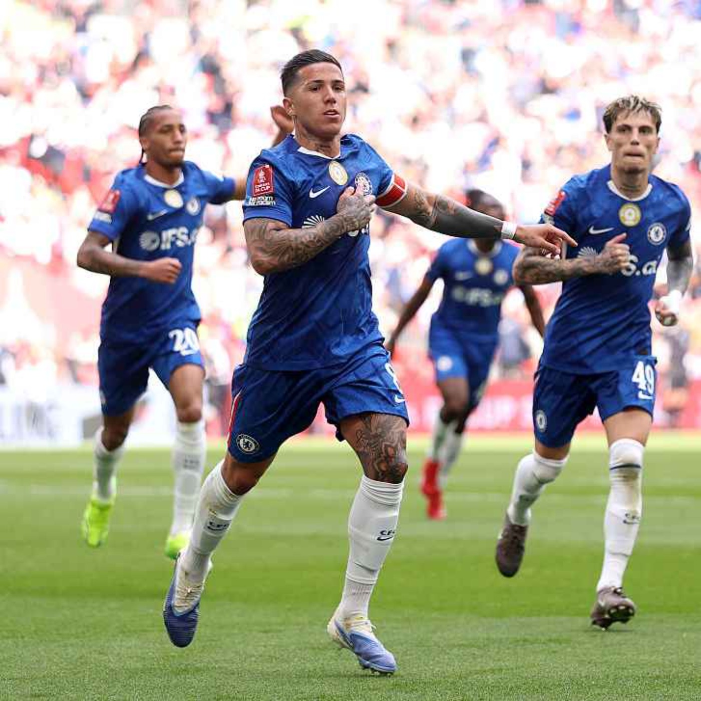 CHELSEA reach the FA CUP Final!