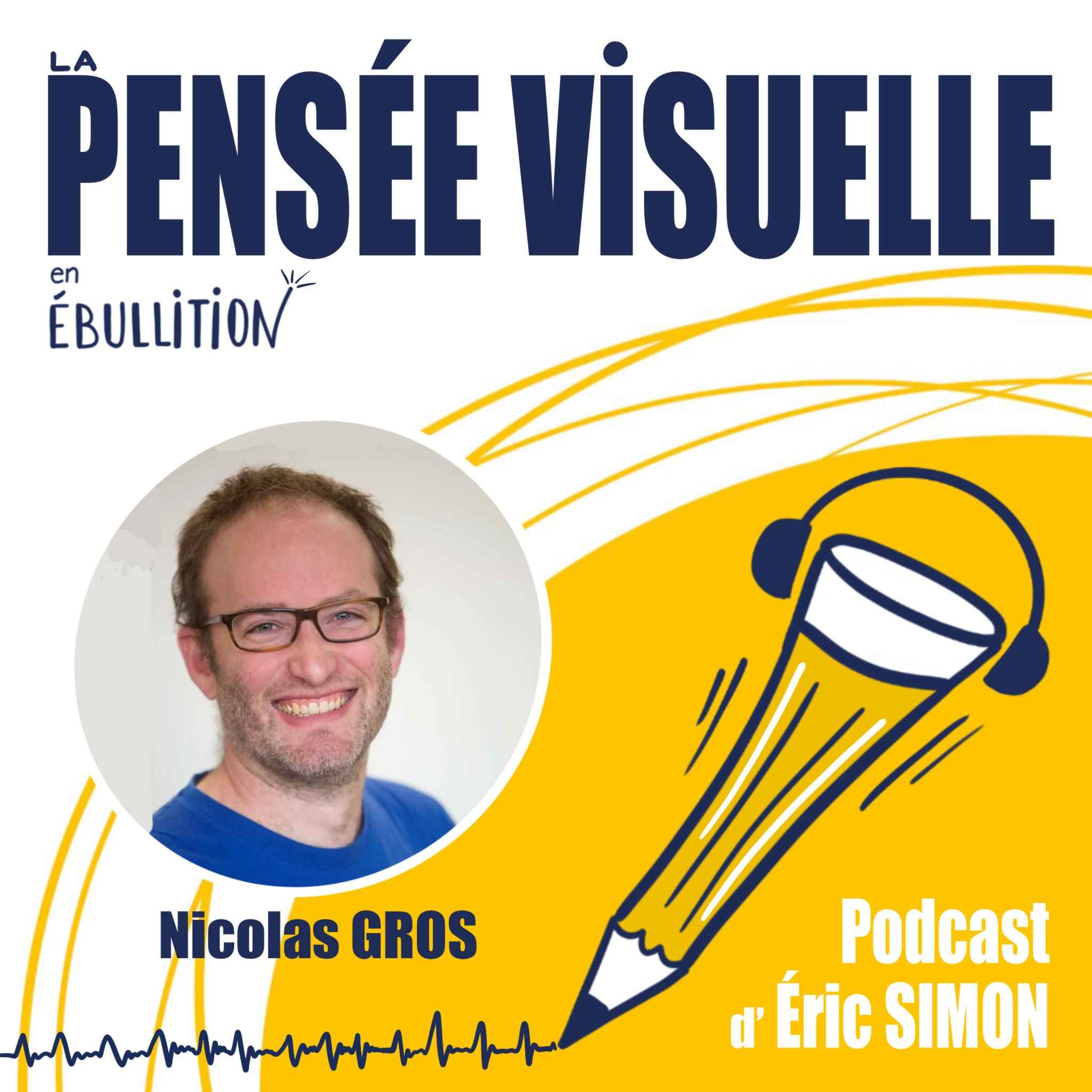 S06-E02-Nicolas GROS auteur du grand livre de la Facilitation graphique episode artwork