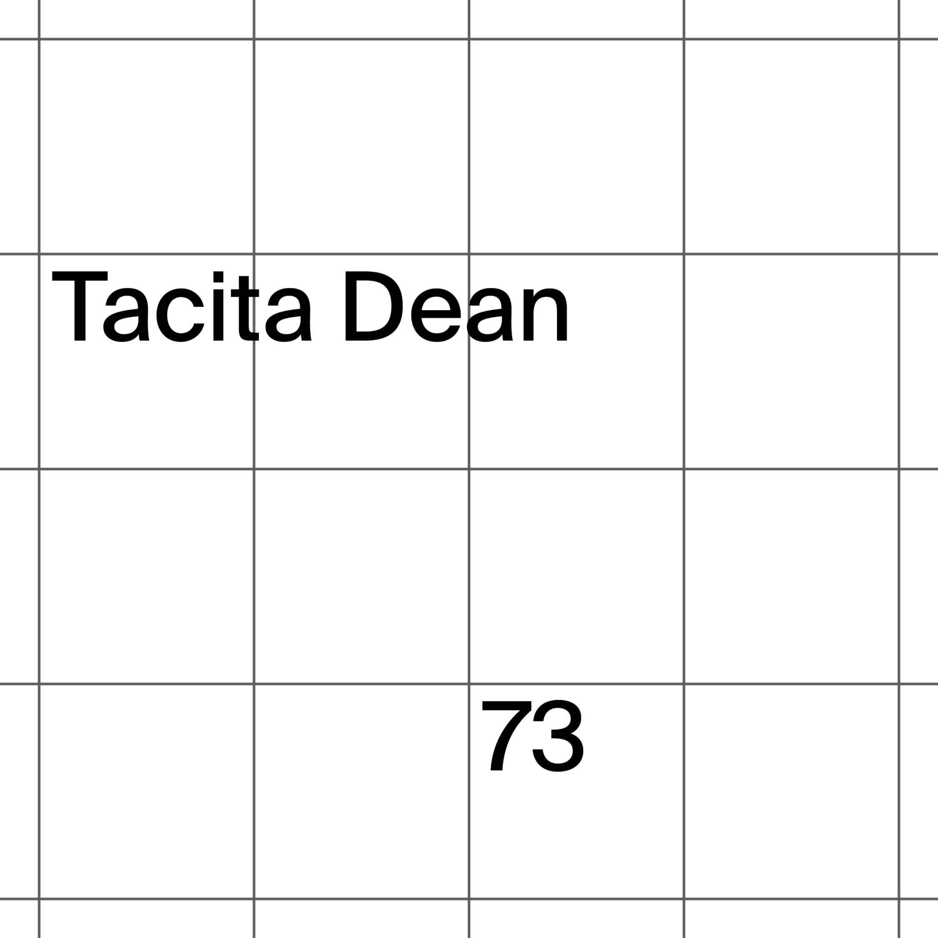 73: Tacita Dean