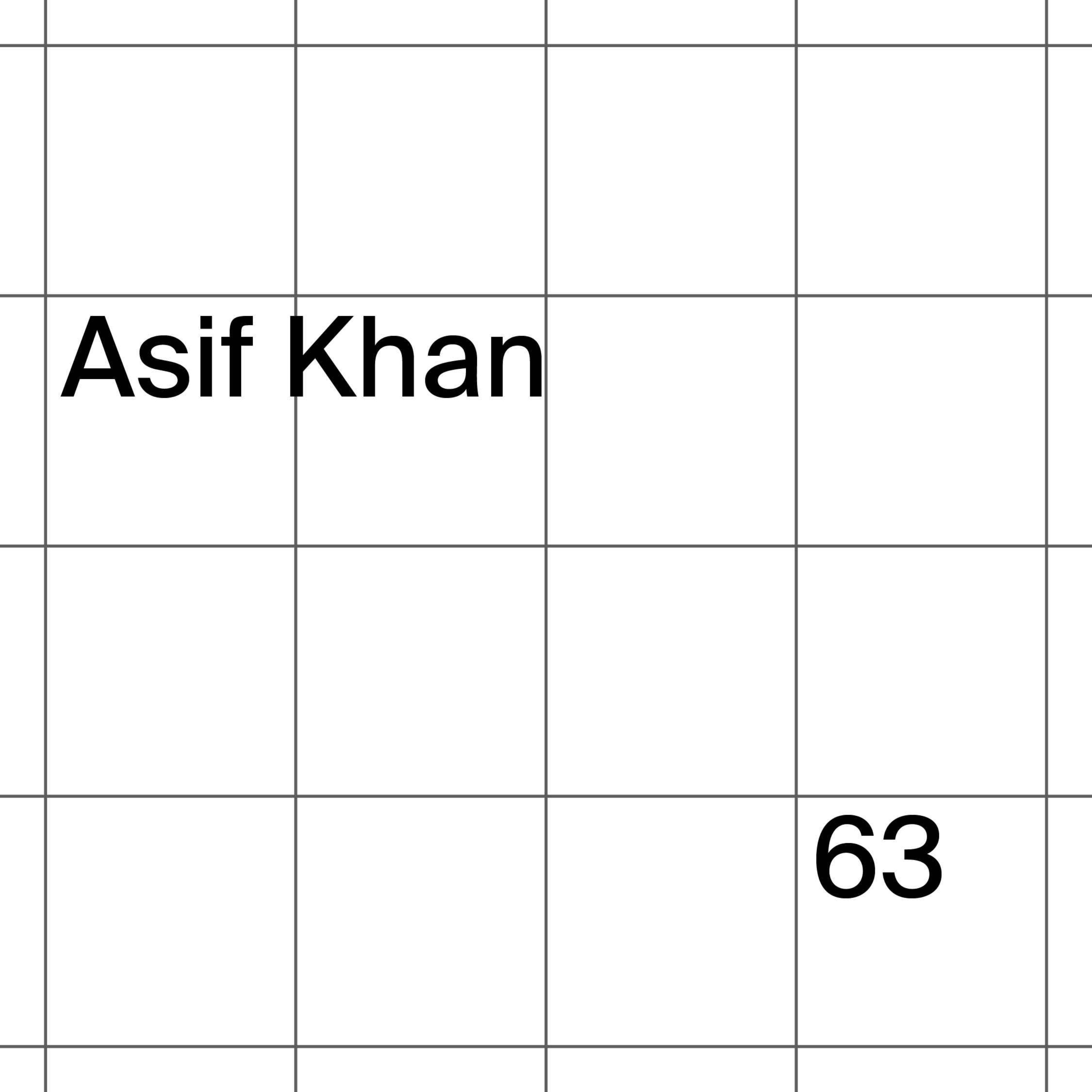 63: Asif Khan (April 2022)